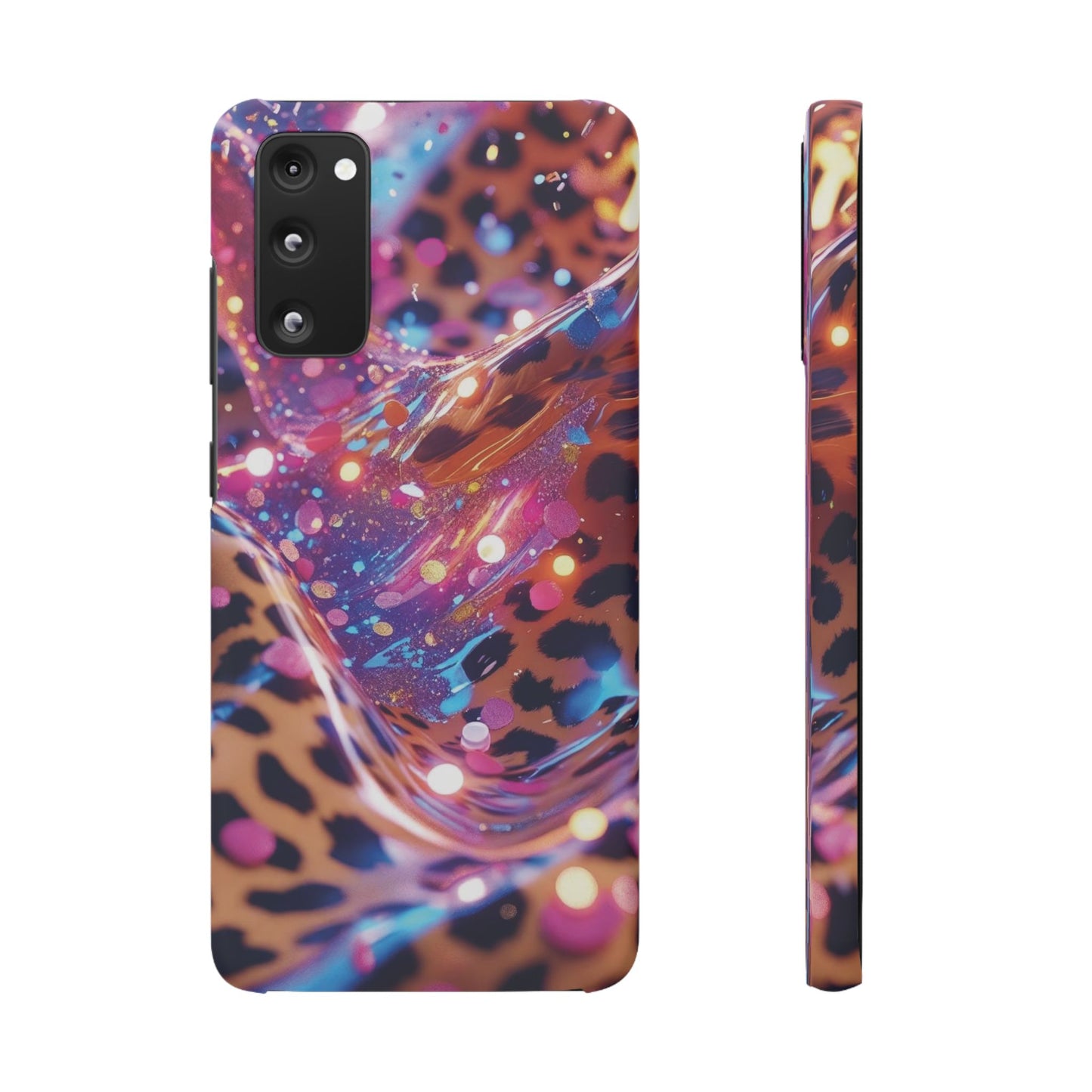 Snap Case Leopard Muster Samsung Handyhülle
