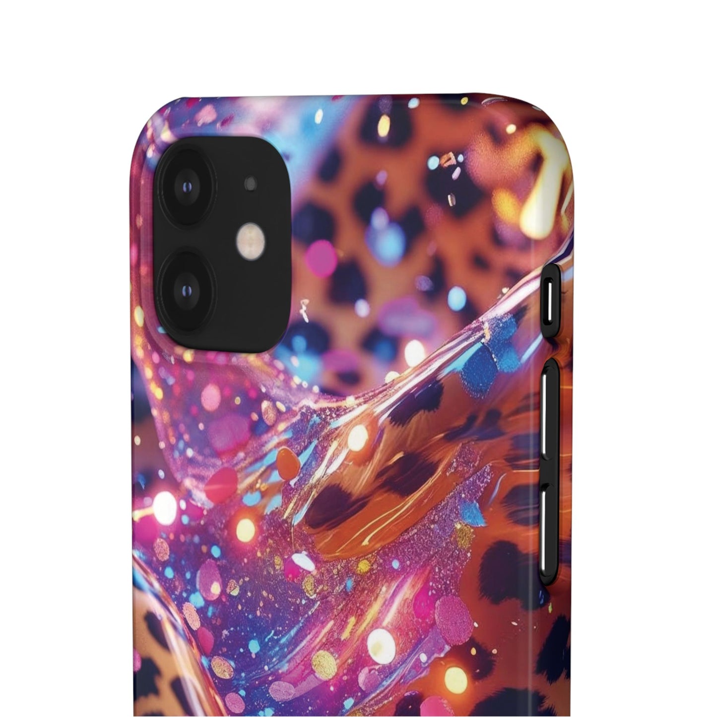 Snap Case Leopard Muster iPhone Handyhülle