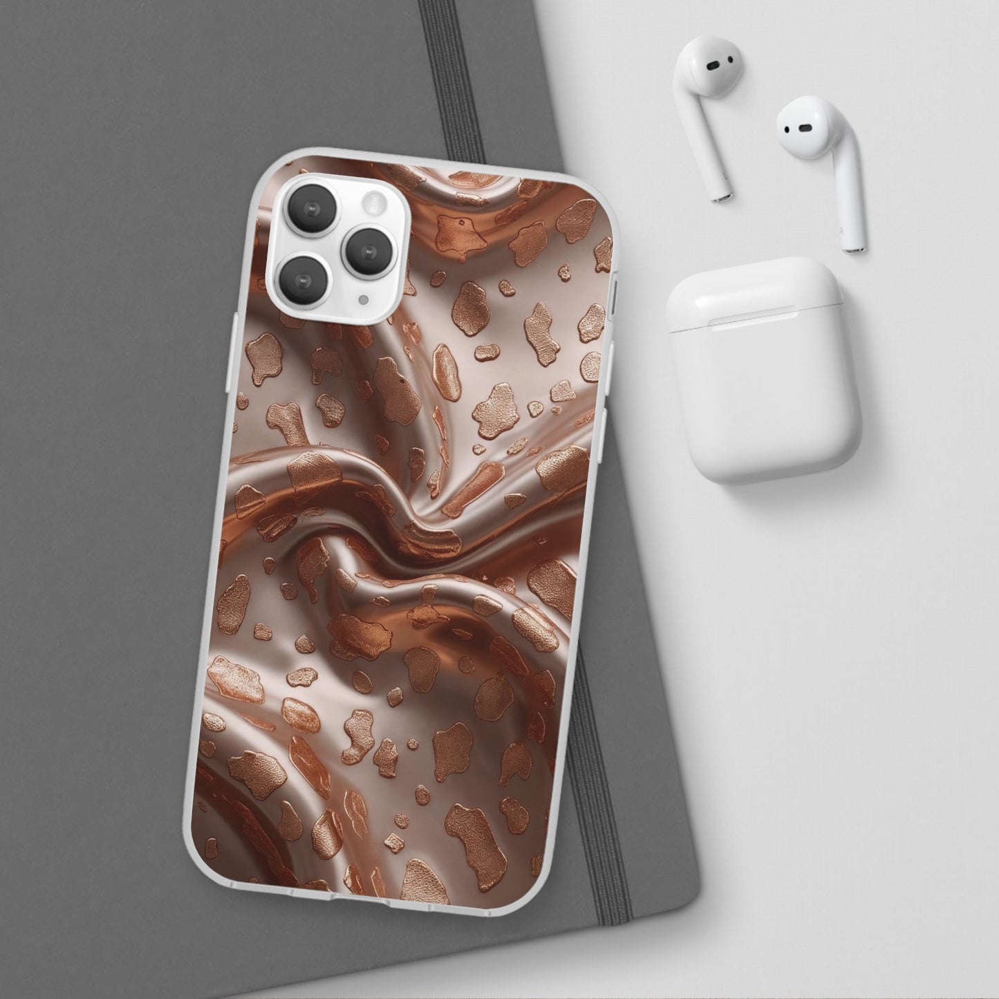iPhone Flexi Case – Leopardenmuster