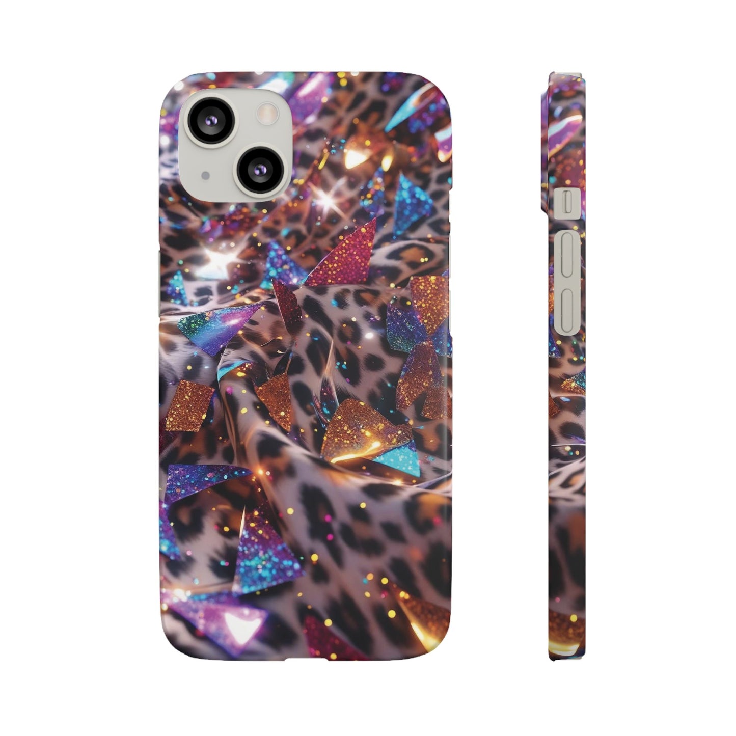 Snap Case Leopard Muster iPhone Handyhülle