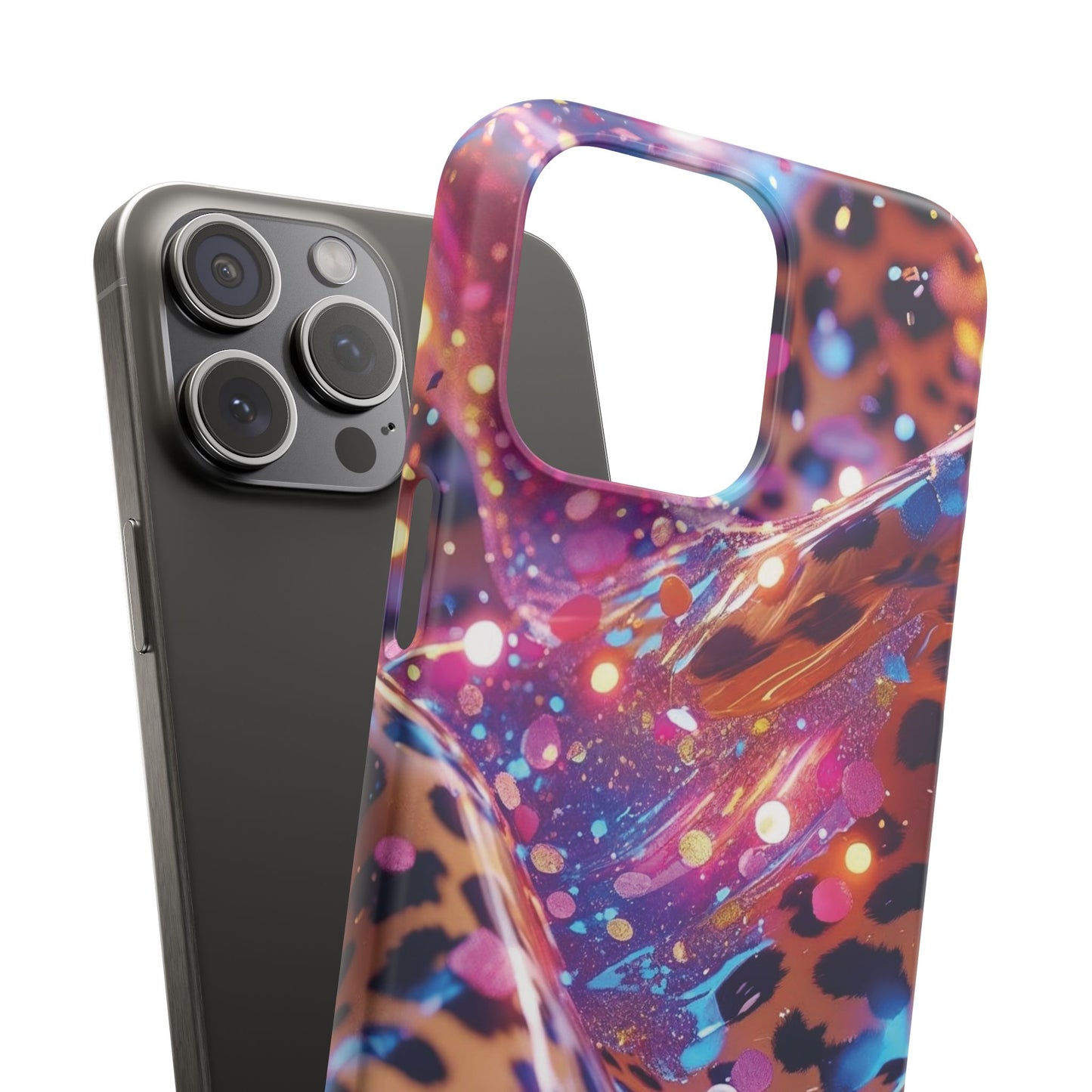 Snap Case Leopard Muster iPhone Handyhülle