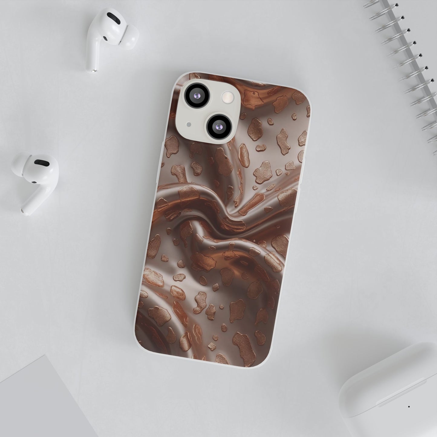 iPhone Flexi Case – Leopardenmuster