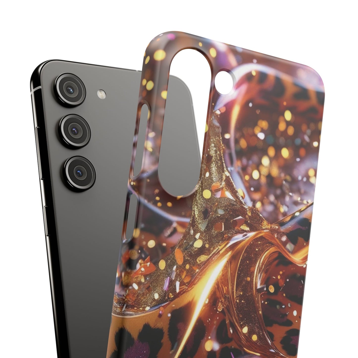 Snap Case Leopard Muster Samsung Handyhülle