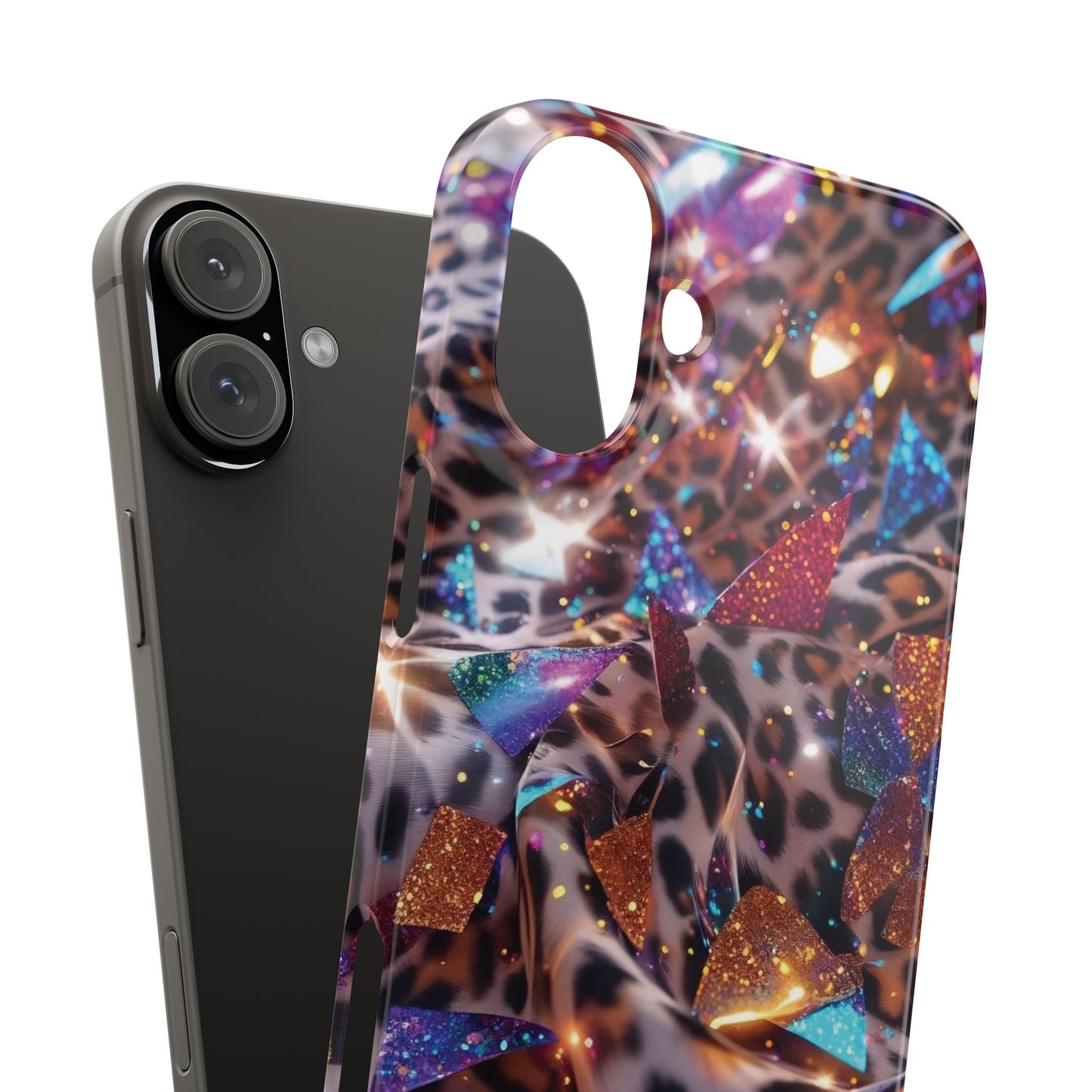Snap Case Leopard Muster iPhone Handyhülle