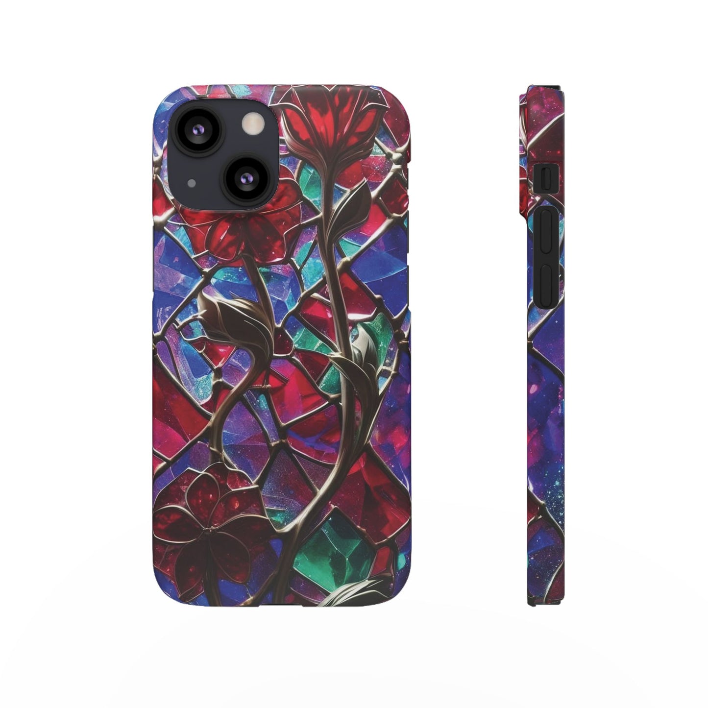iPhone Snap Case – Glasmosaik 3D Optik Design