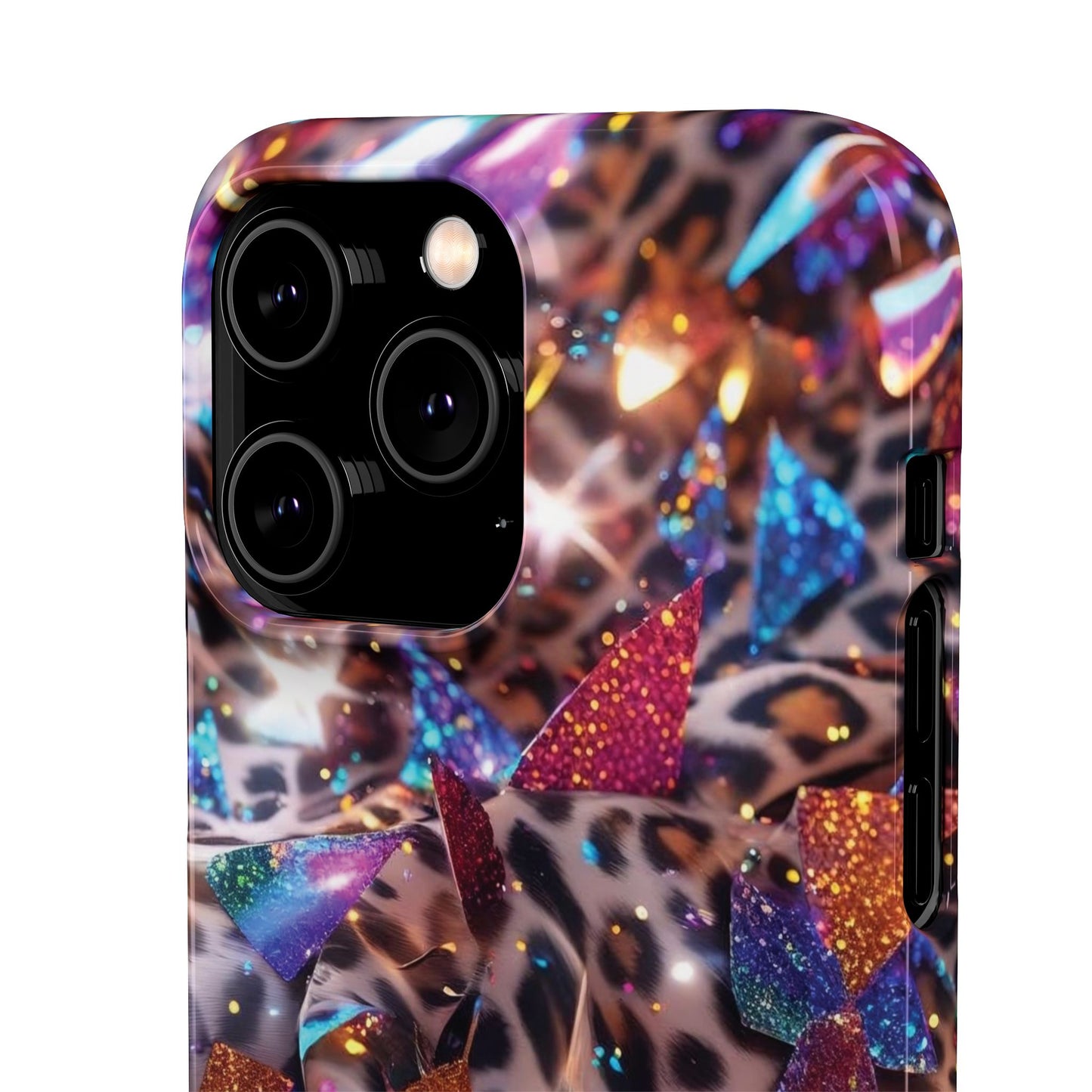 Snap Case Leopard Muster iPhone Handyhülle