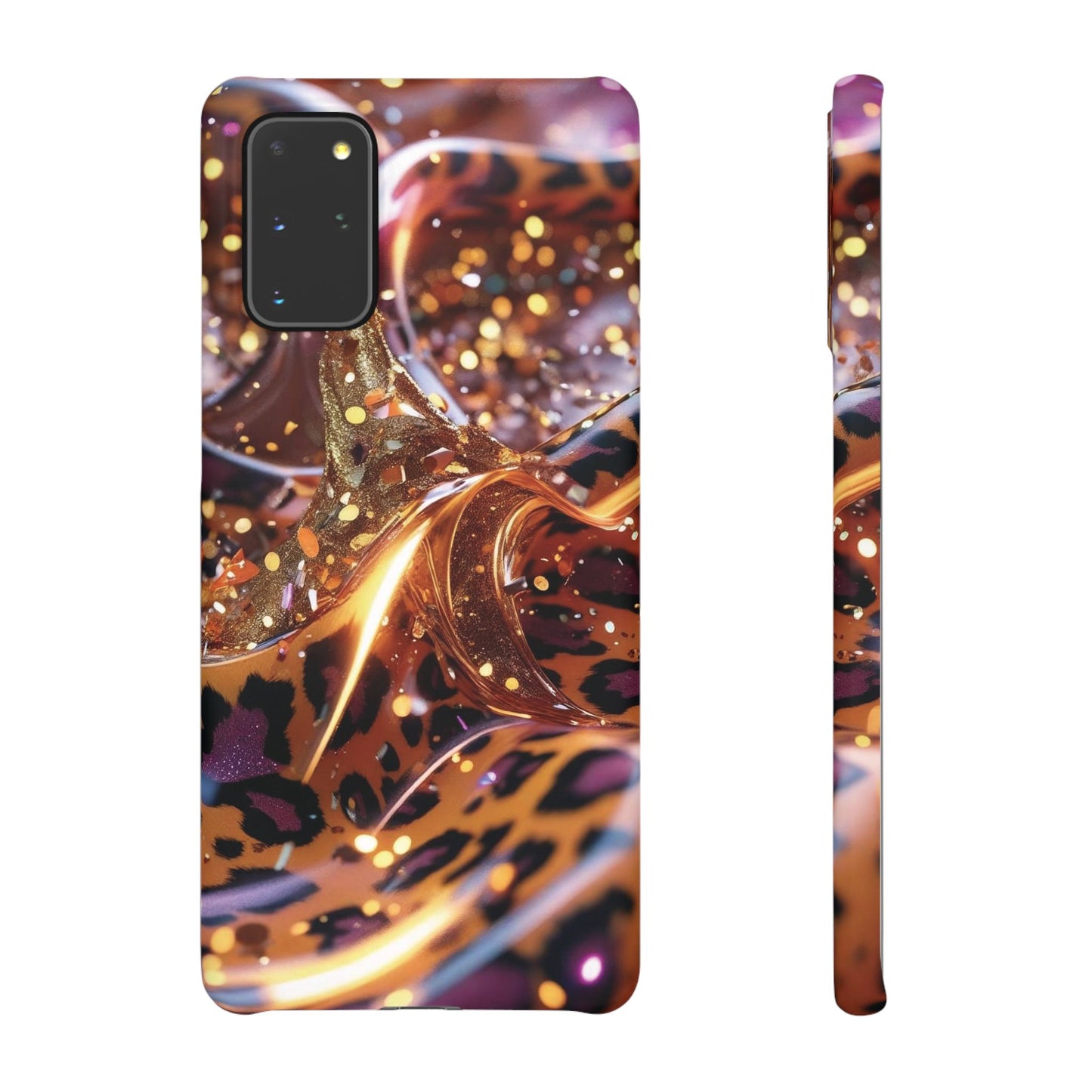 Snap Case Leopard Muster Samsung Handyhülle