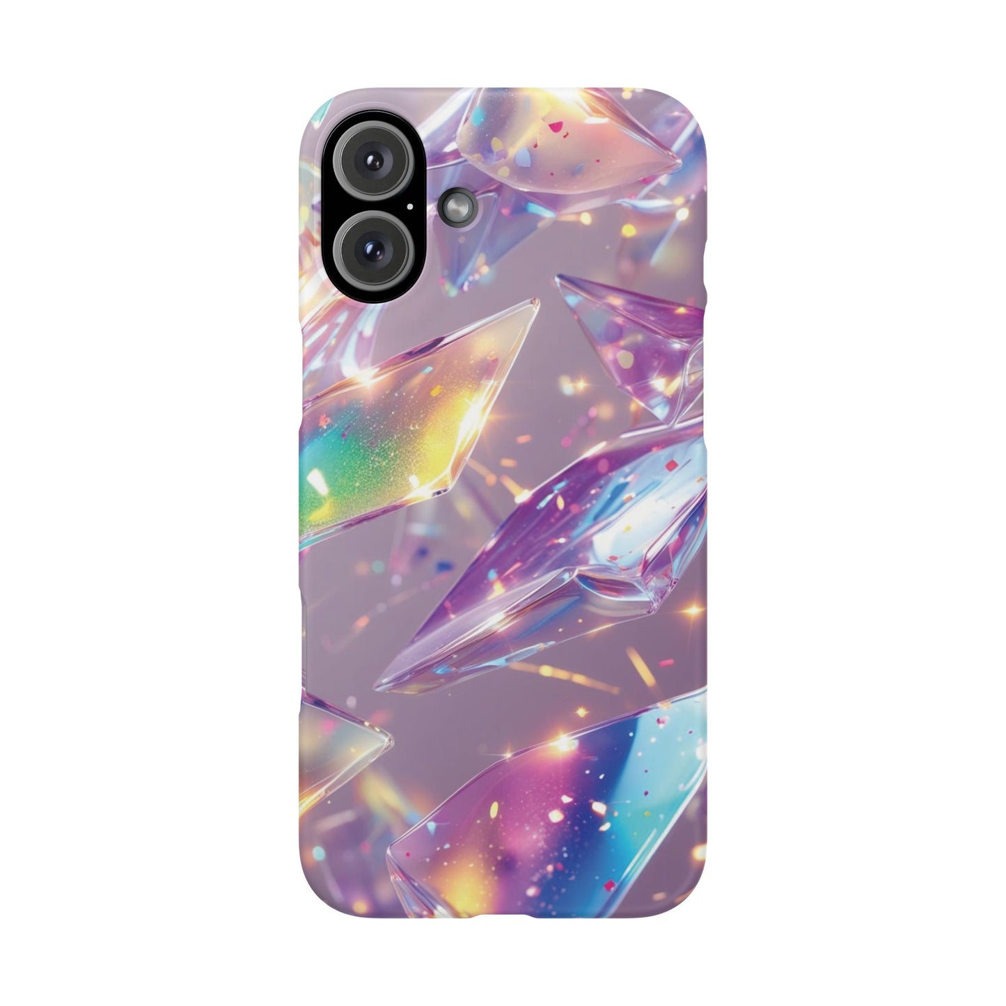 Snap Case iPhone Handyhülle – 3D-Effekt mit Diamant Design