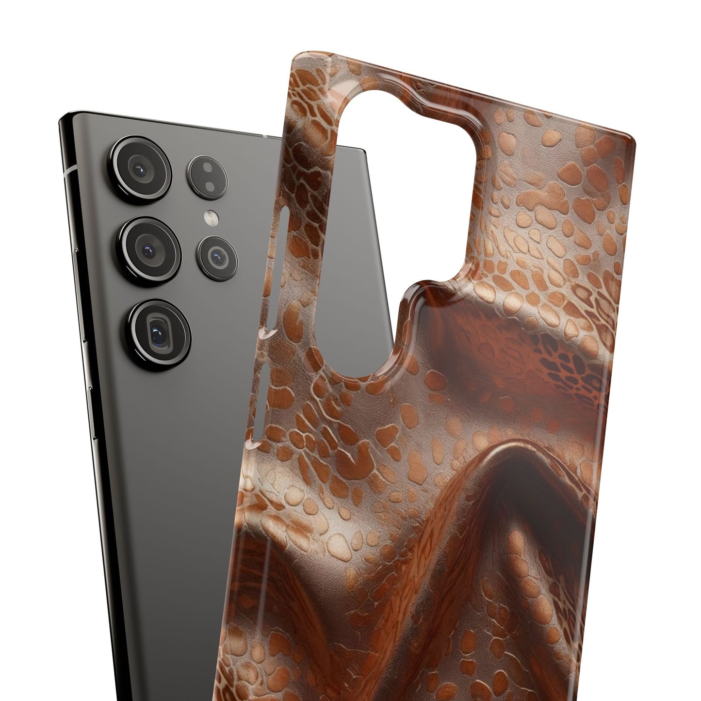 Snap Case Leopard Muster Samsung Handyhülle