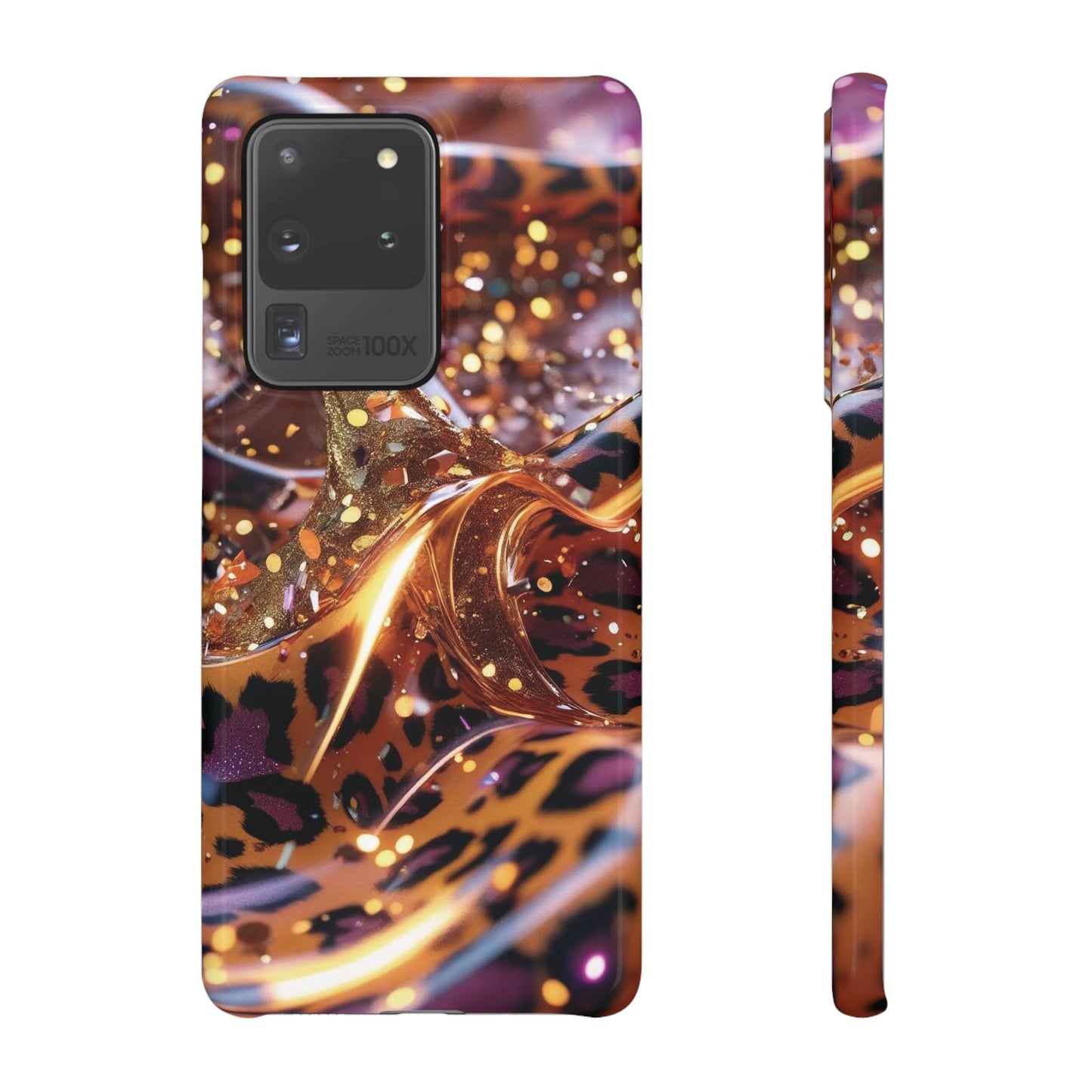 Snap Case Leopard Muster Samsung Handyhülle