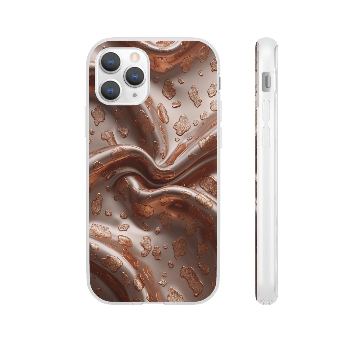 iPhone Flexi Case – Leopardenmuster