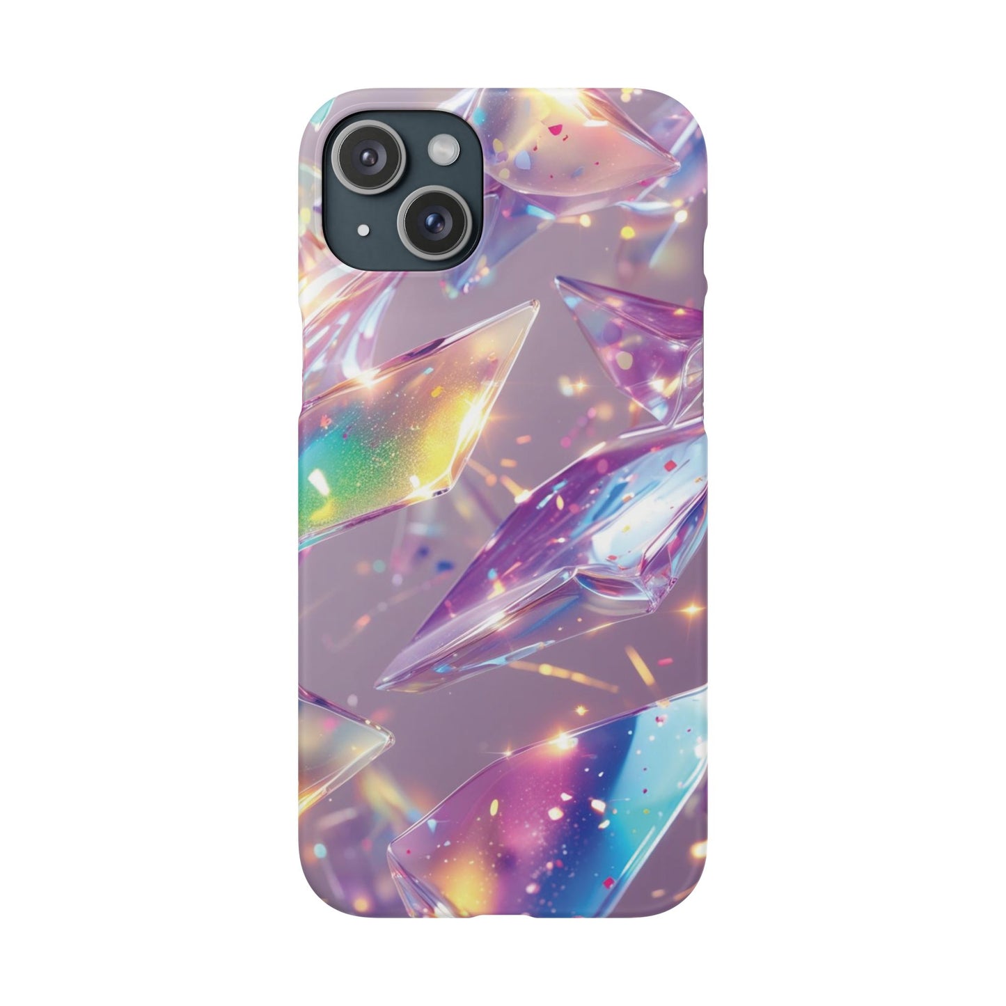 Snap Case iPhone Handyhülle – 3D-Effekt mit Diamant Design
