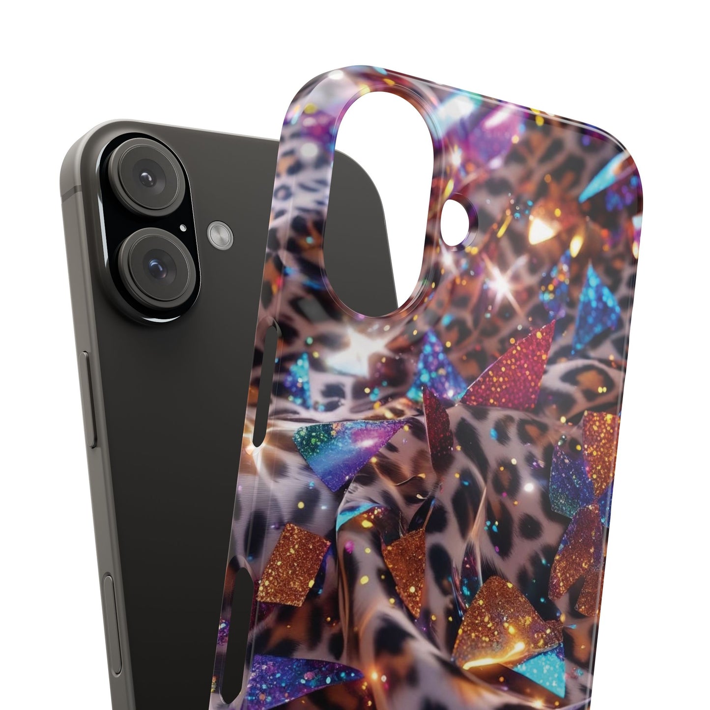 Snap Case Leopard Muster iPhone Handyhülle