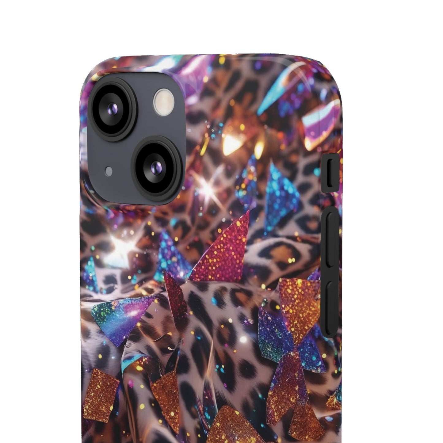 Snap Case Leopard Muster iPhone Handyhülle