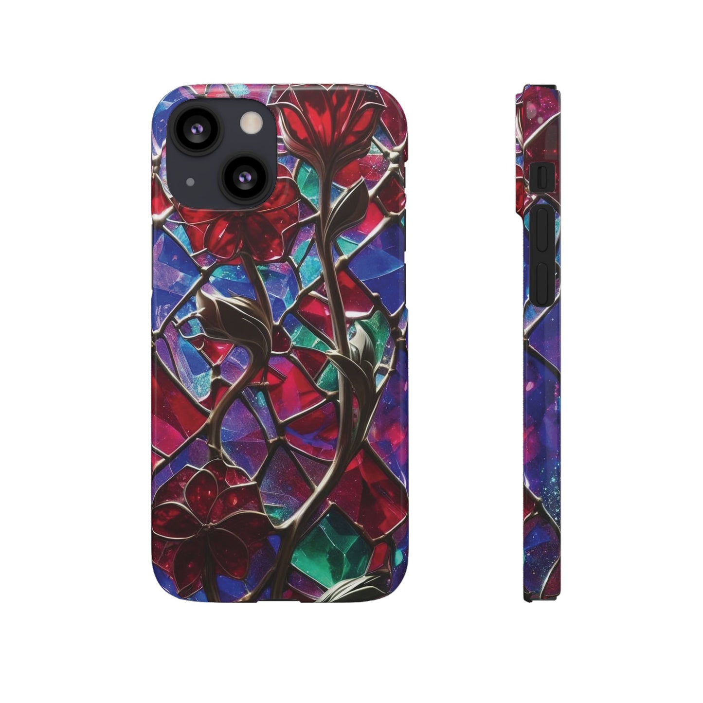 iPhone Snap Case – Glasmosaik 3D Optik Design