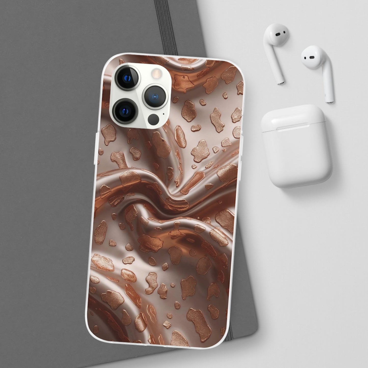 iPhone Flexi Case – Leopardenmuster