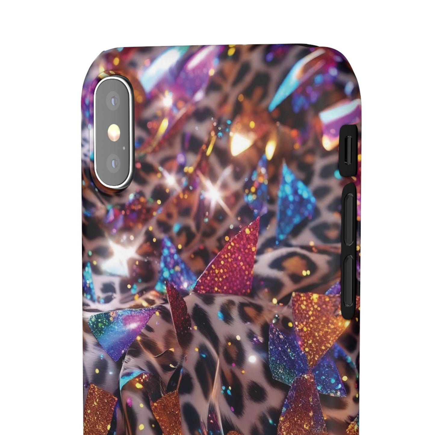 Snap Case Leopard Muster iPhone Handyhülle