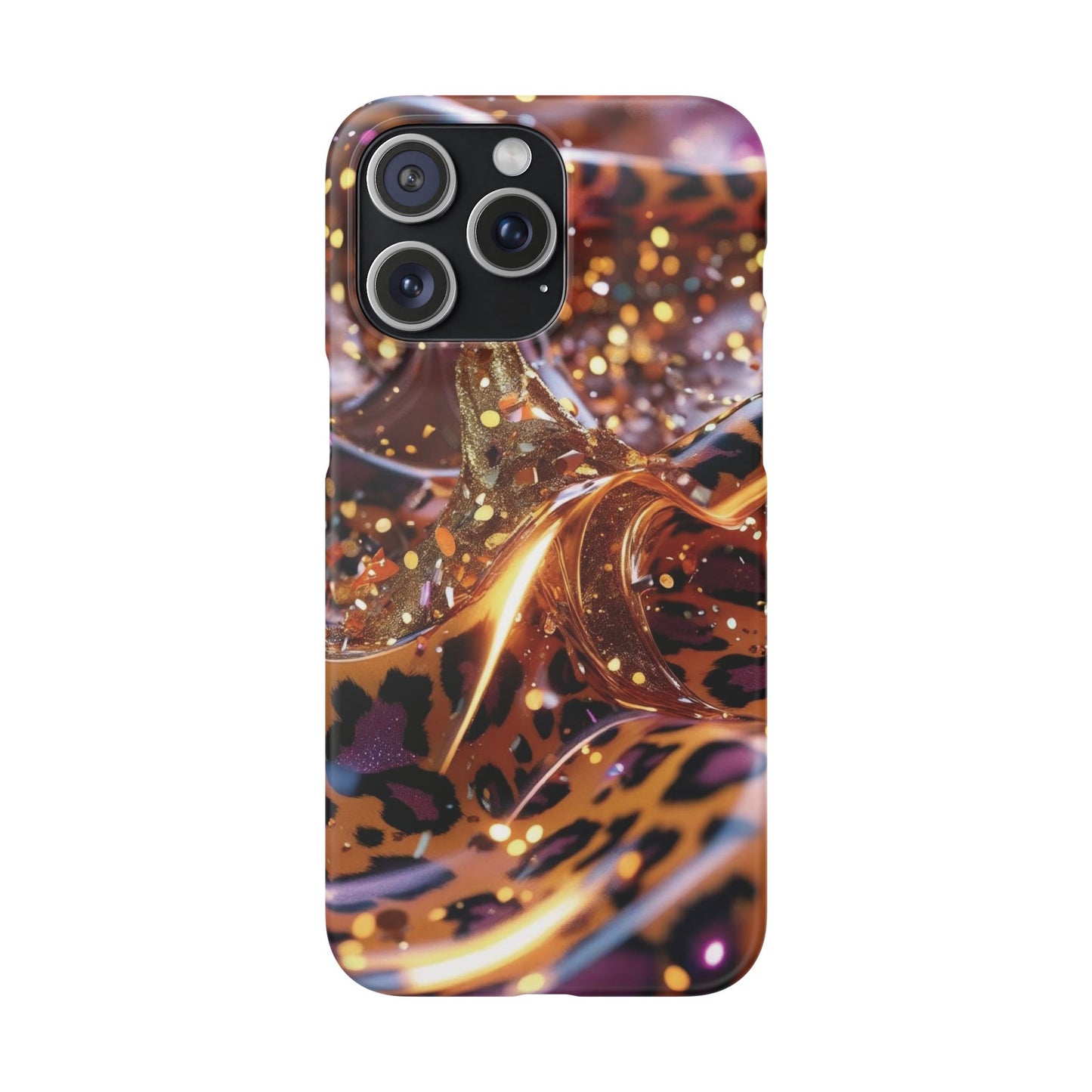 Snap Case Leopard Muster iPhone Handyhülle