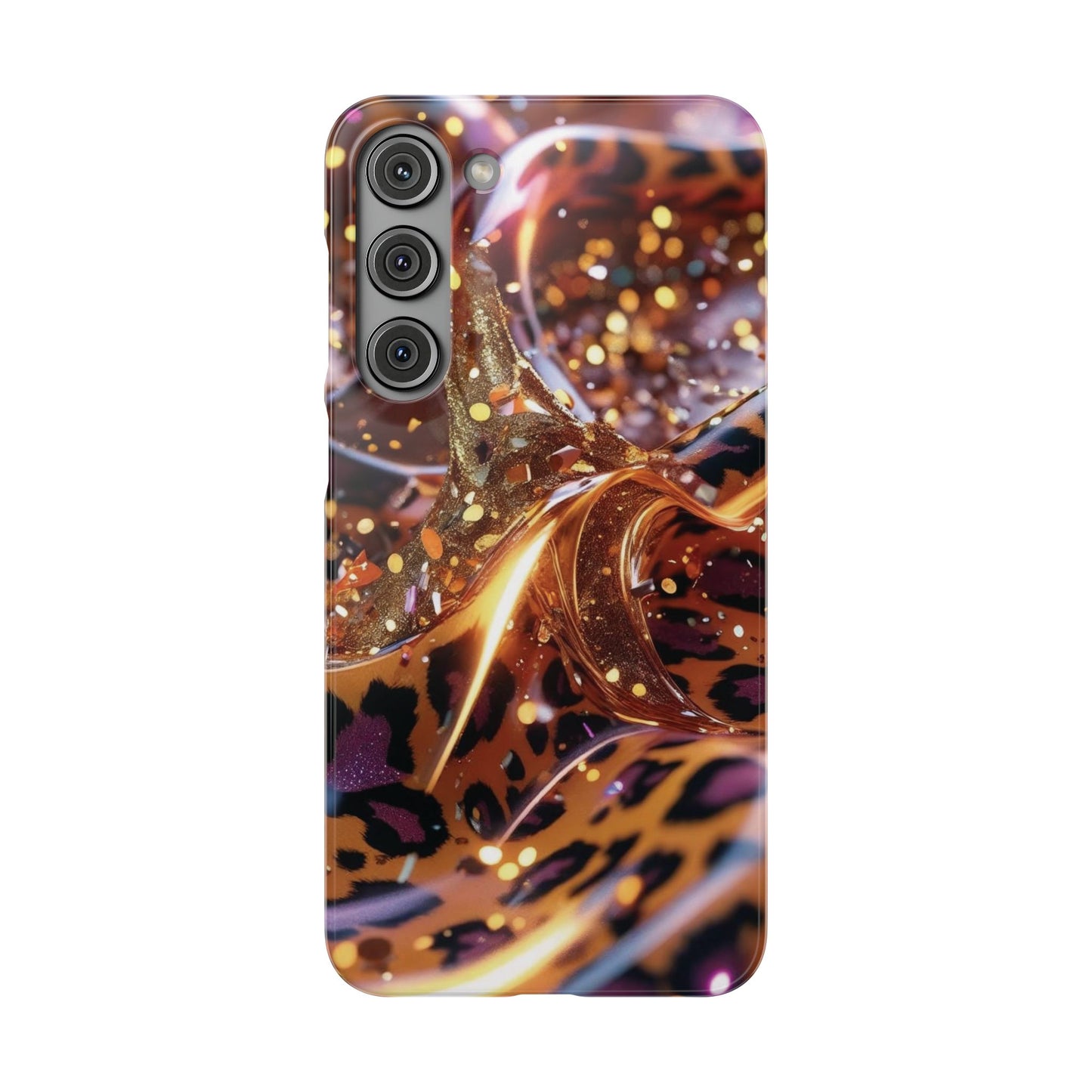Snap Case Leopard Muster Samsung Handyhülle