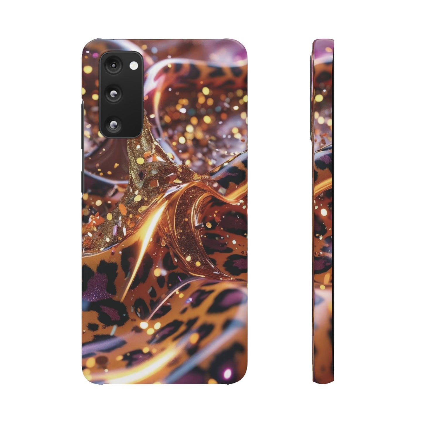Snap Case Leopard Muster Samsung Handyhülle