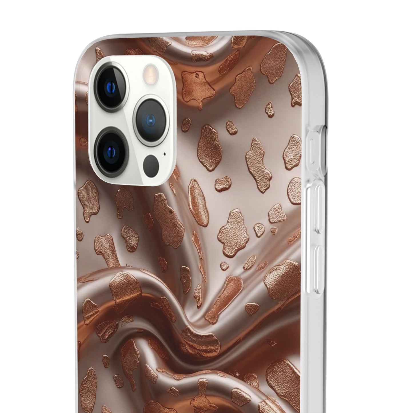 iPhone Flexi Case – Leopardenmuster