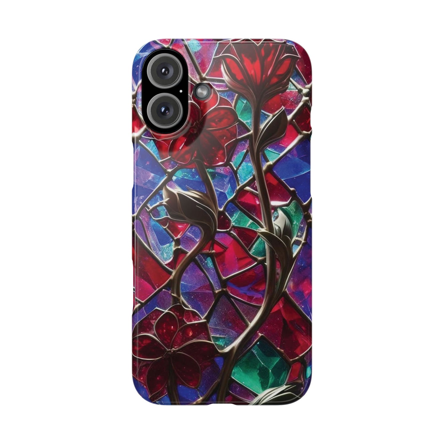 iPhone Snap Case – Glasmosaik 3D Optik Design