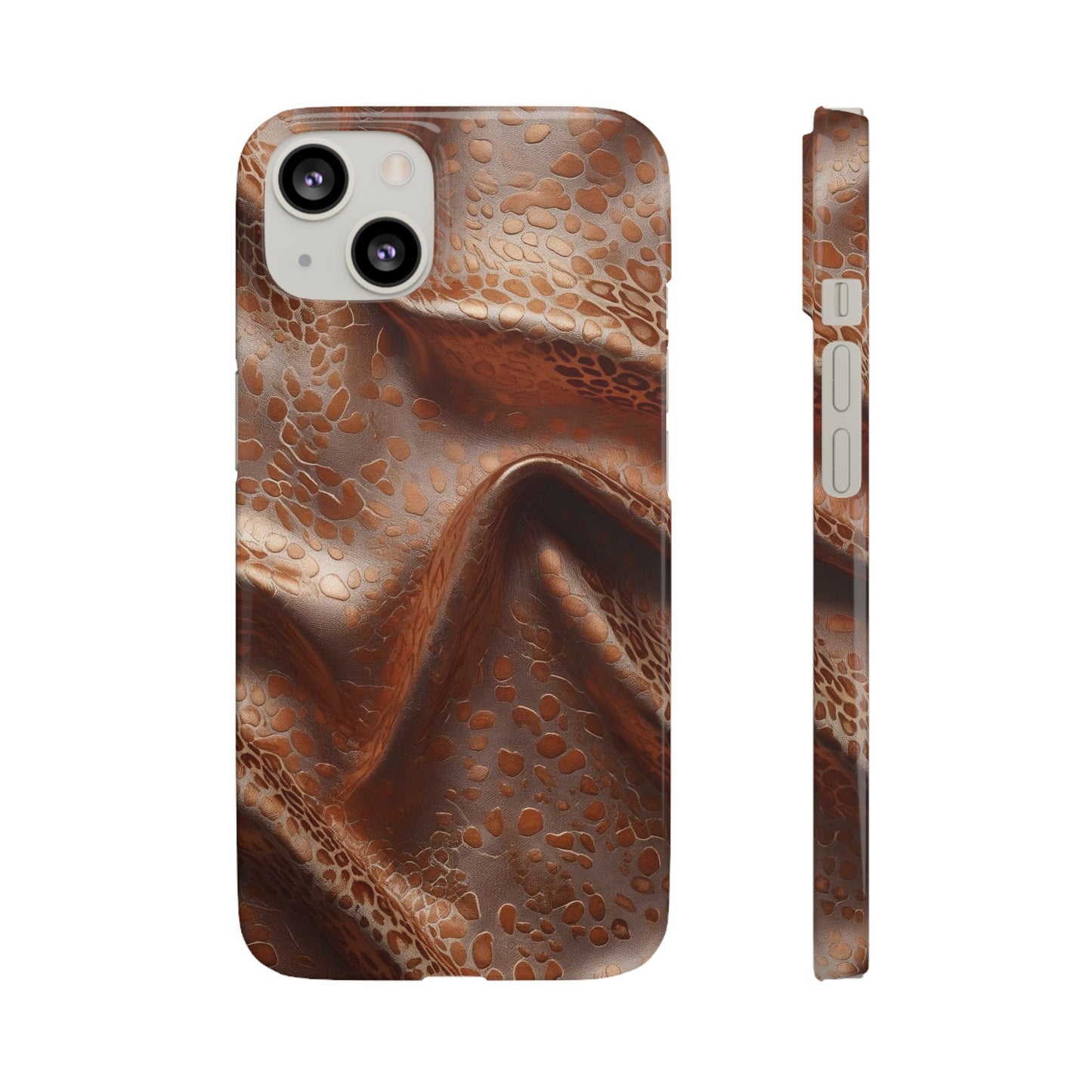 Snap Case Leopard Muster iPhone Handyhülle – Luxus trifft Design