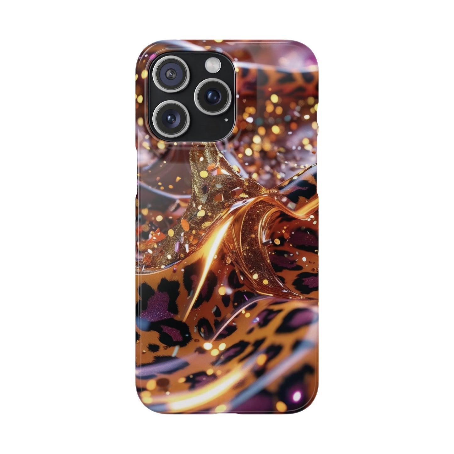 Snap Case Leopard Muster iPhone Handyhülle