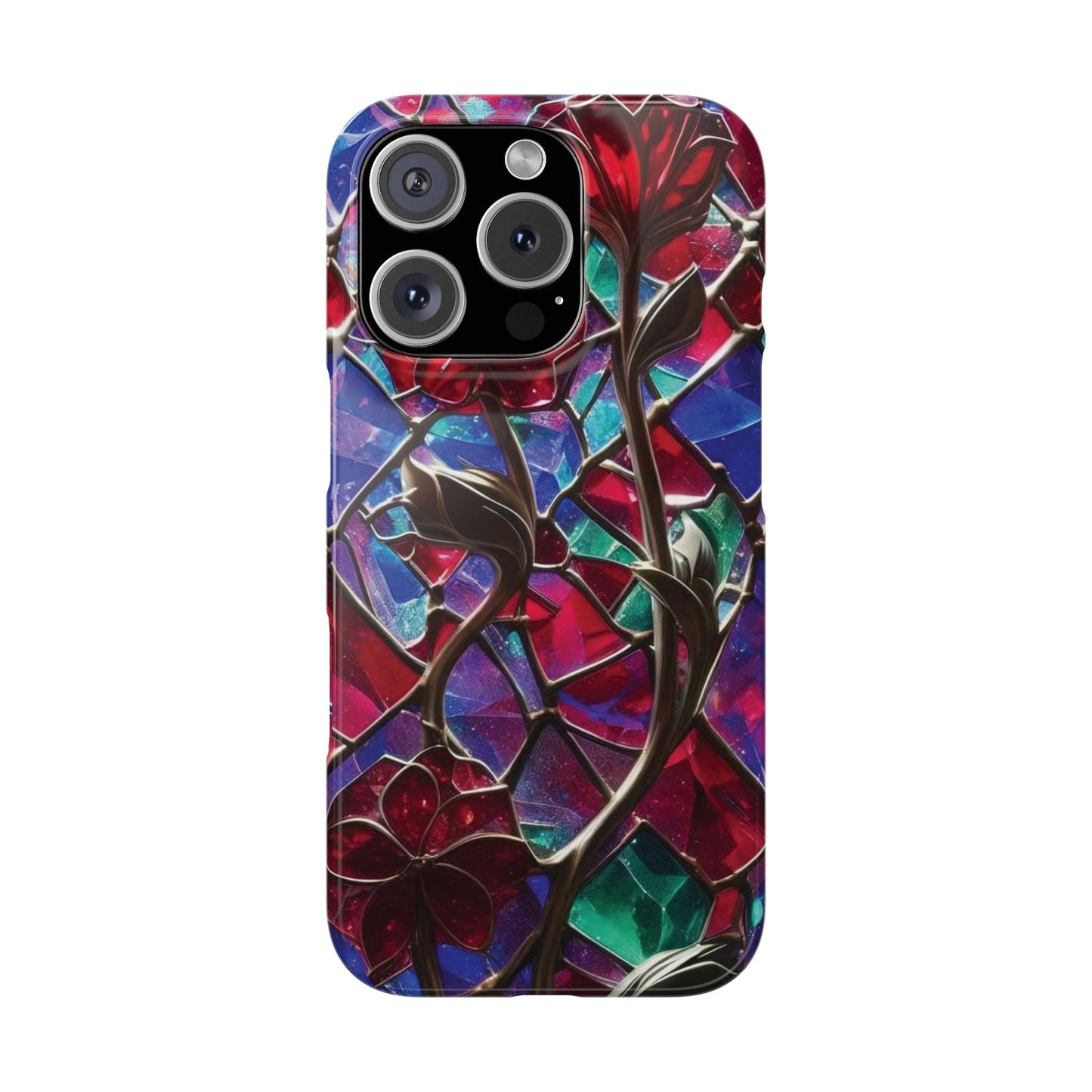 iPhone Snap Case – Glasmosaik 3D Optik Design