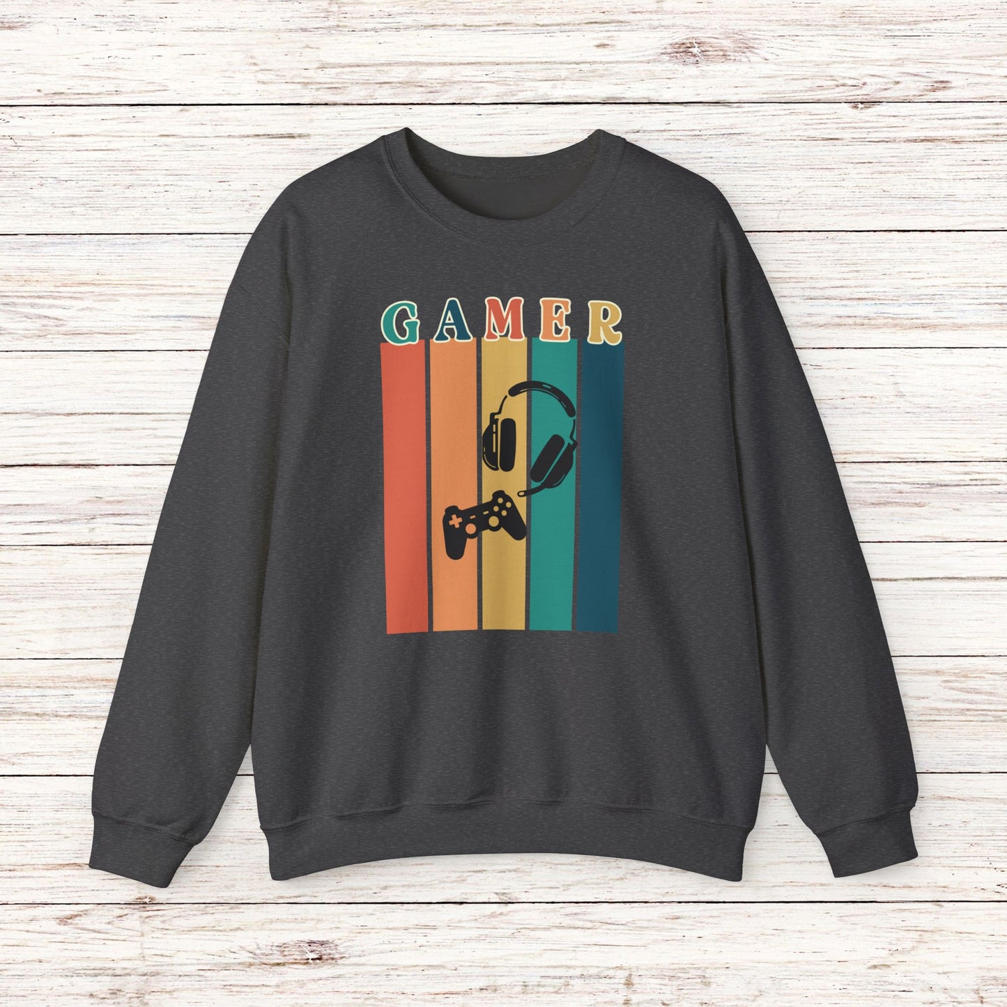 Gamer Pullover Retro Look