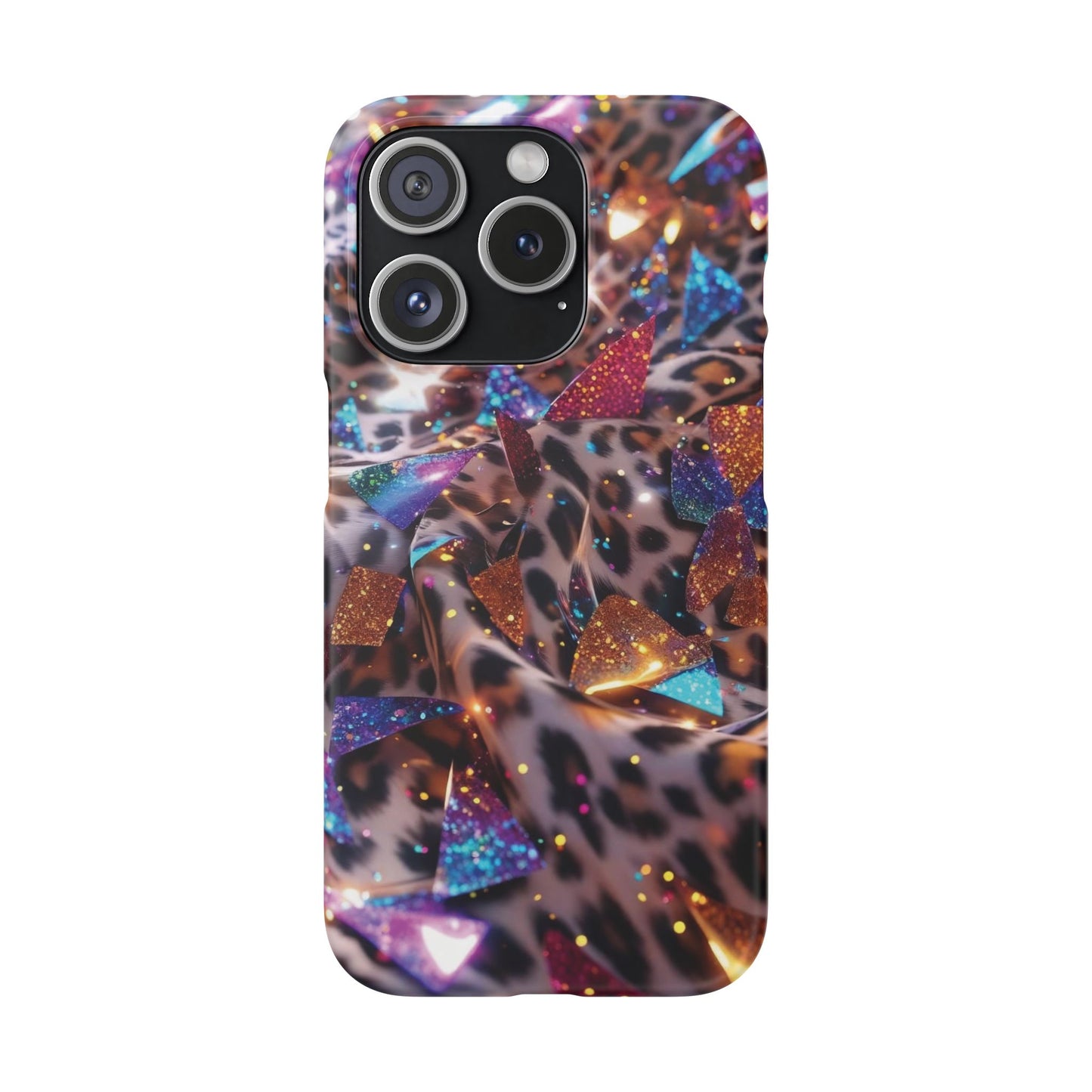 Snap Case Leopard Muster iPhone Handyhülle