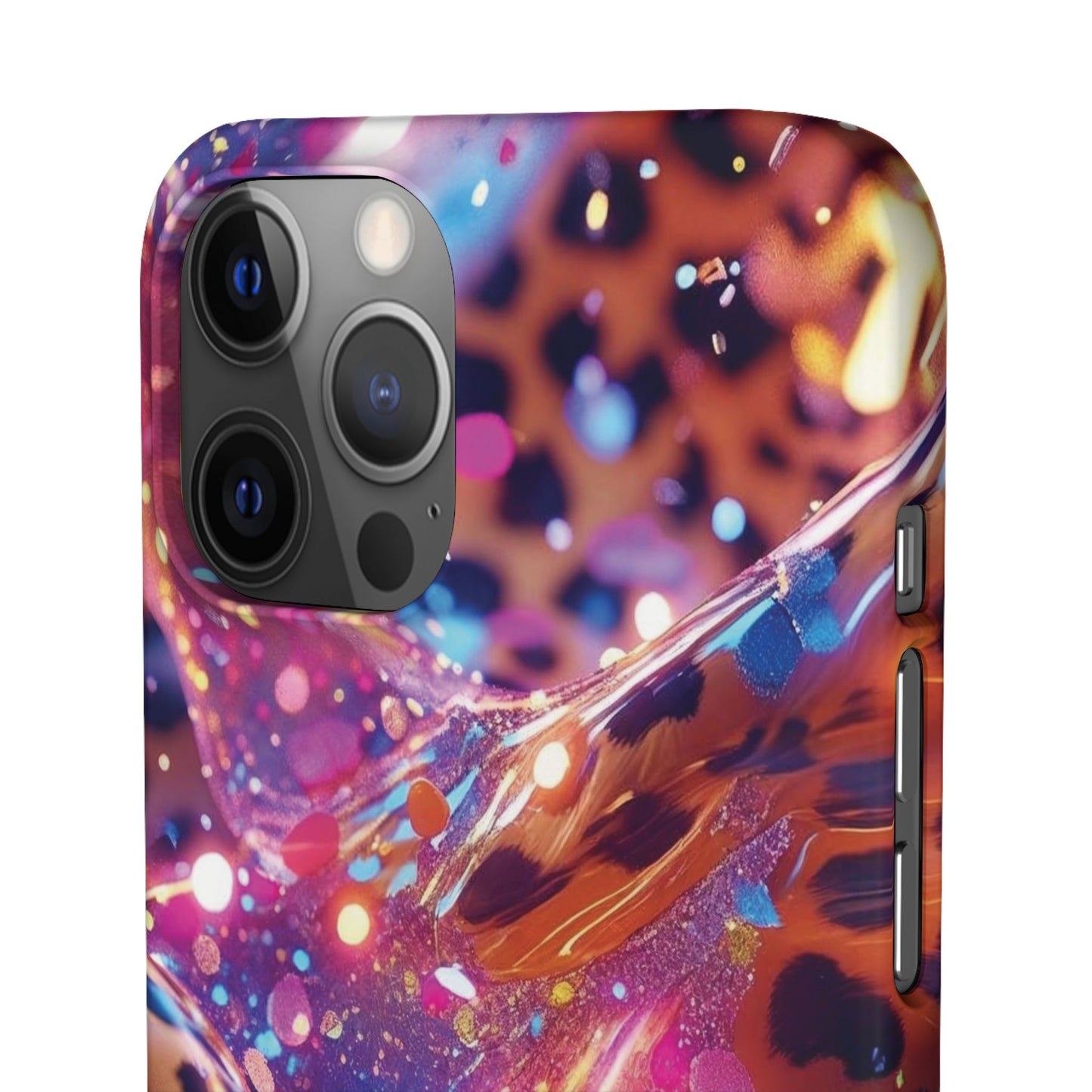 Snap Case Leopard Muster iPhone Handyhülle