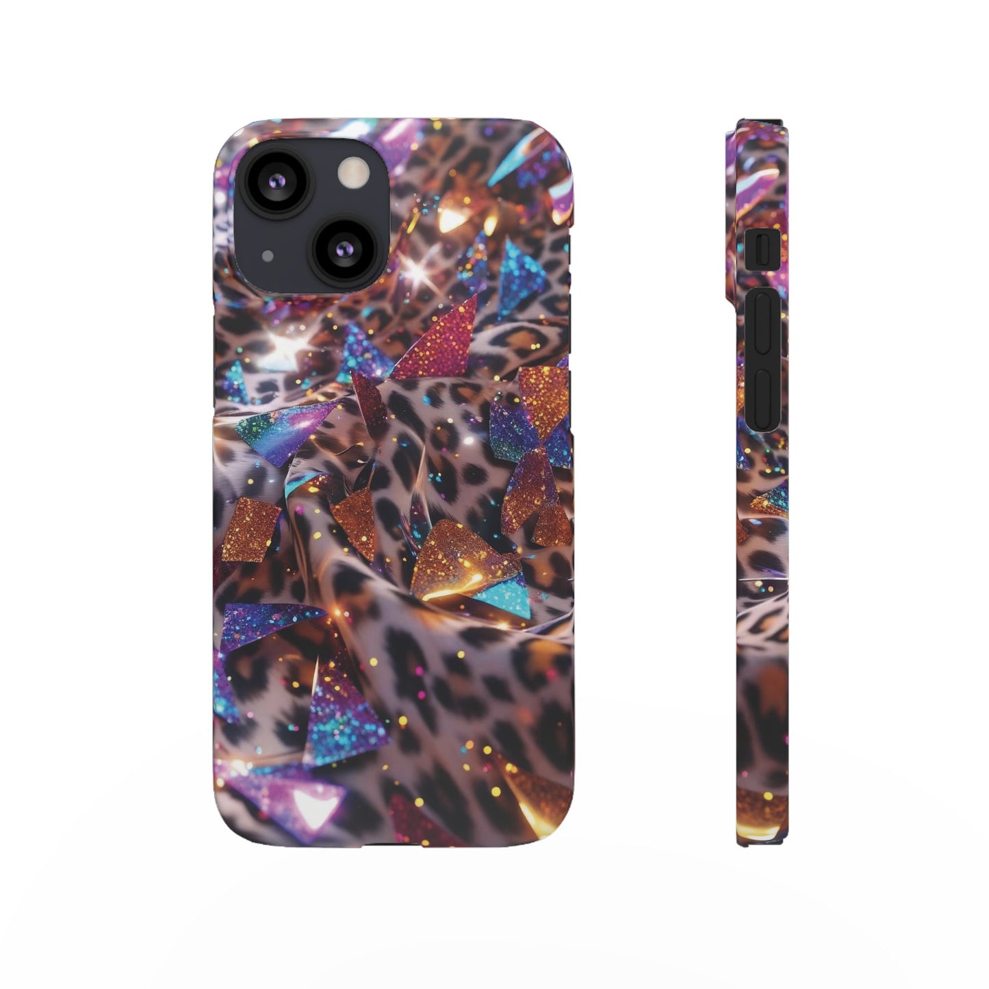 Snap Case Leopard Muster iPhone Handyhülle