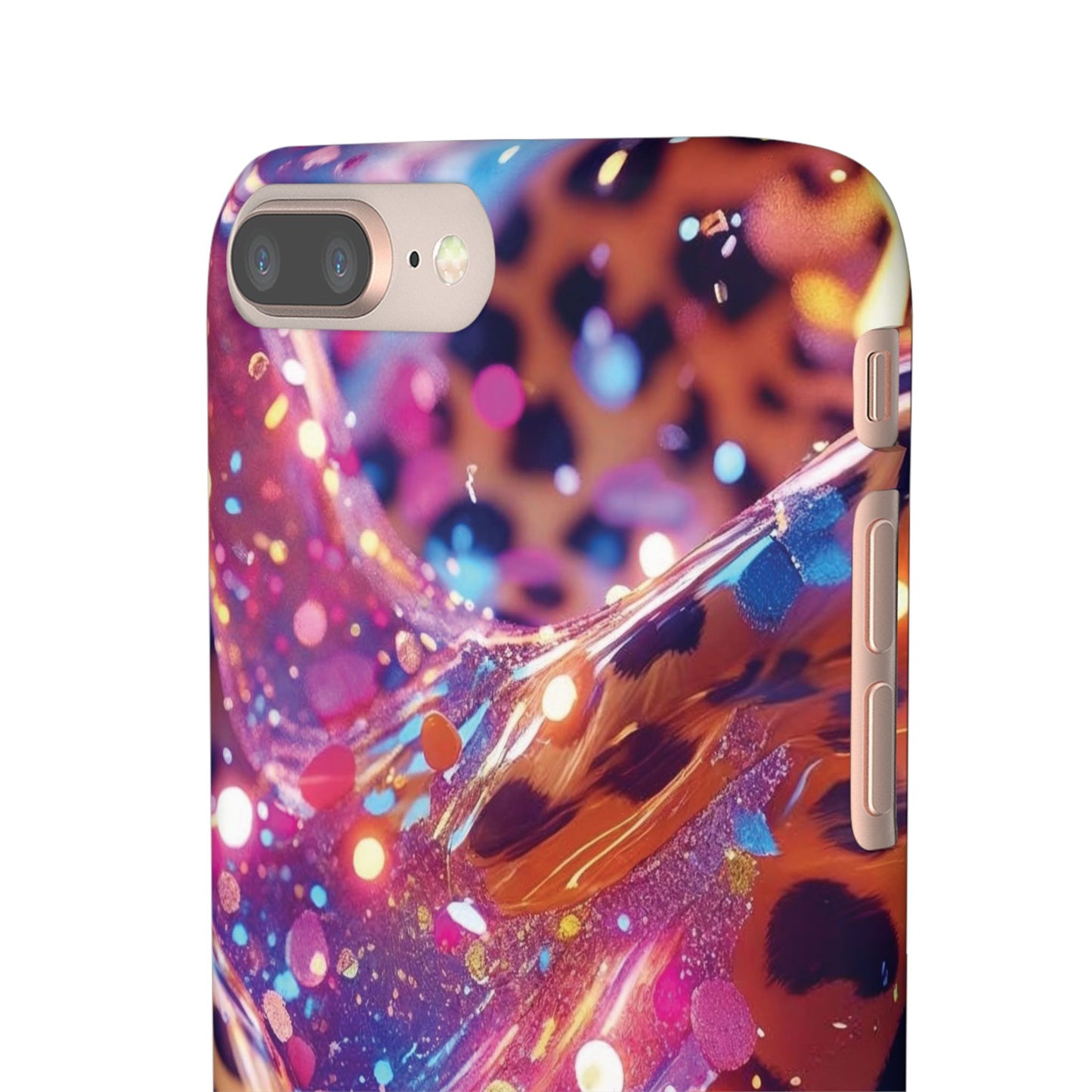 Snap Case Leopard Muster iPhone Handyhülle