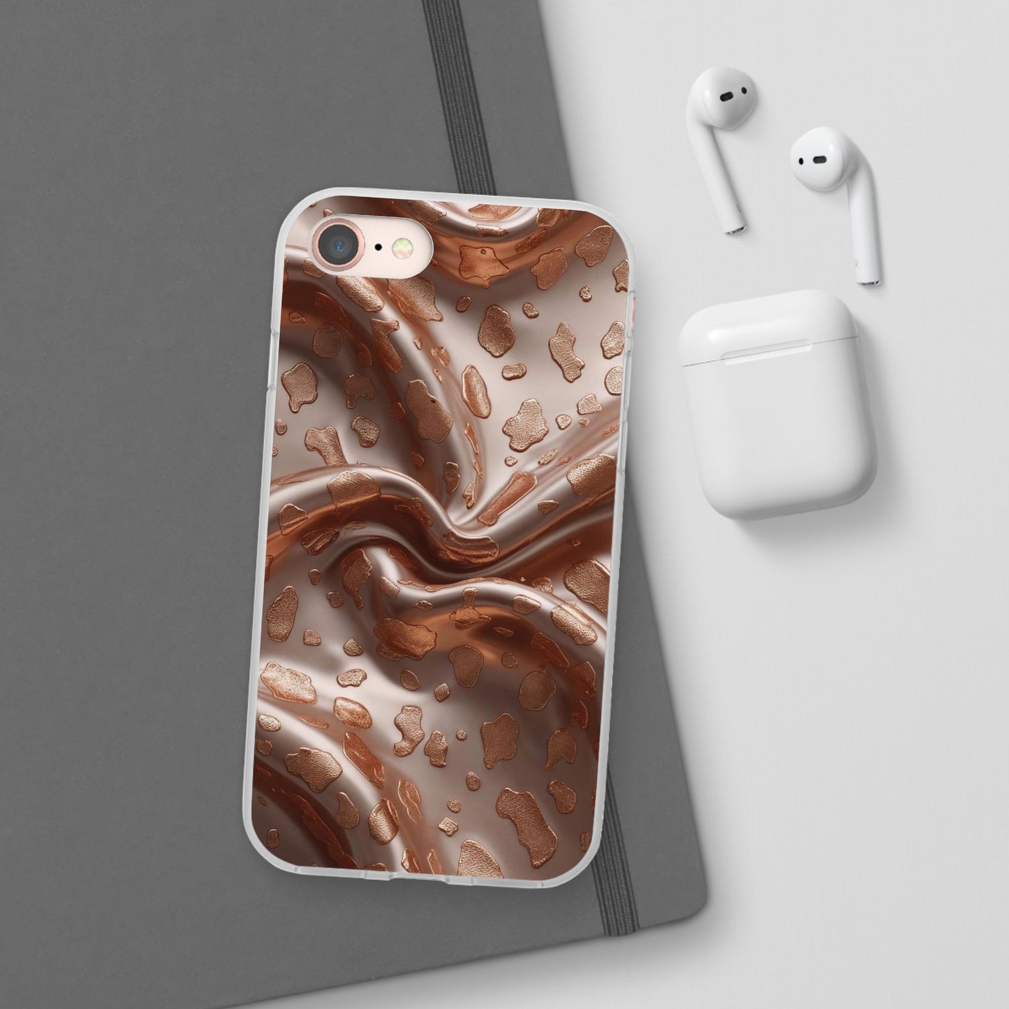 iPhone Flexi Case – Leopardenmuster