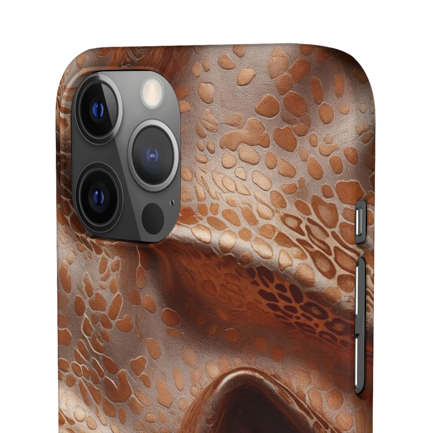 Snap Case Leopard Muster iPhone Handyhülle – Luxus trifft Design