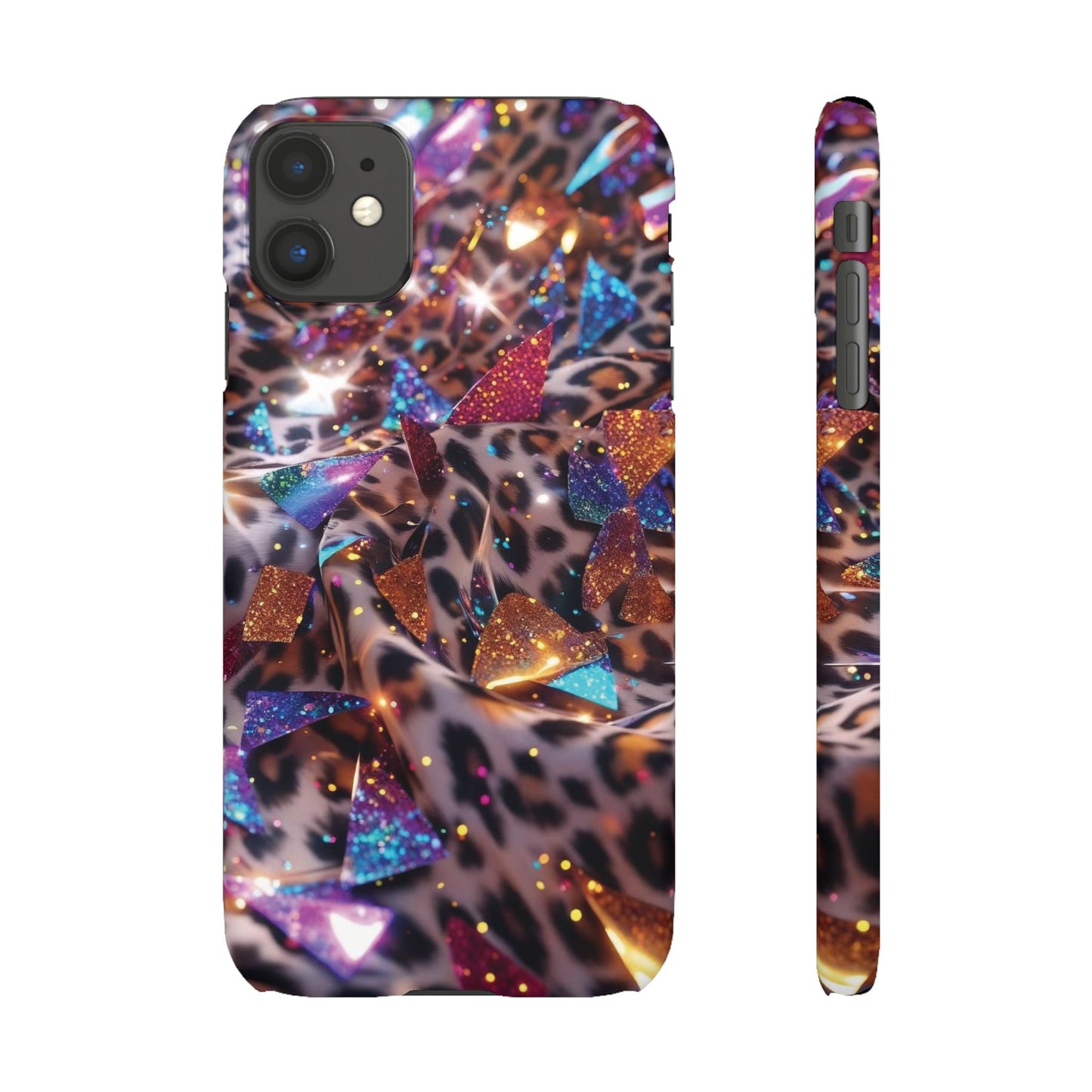 Snap Case Leopard Muster iPhone Handyhülle