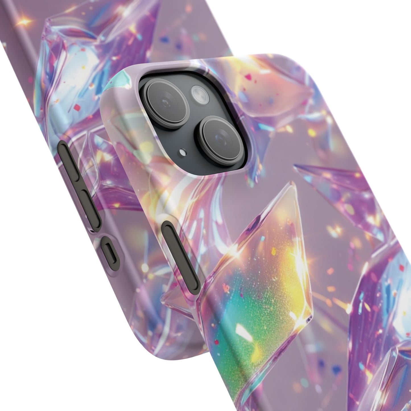 Snap Case iPhone Handyhülle – 3D-Effekt mit Diamant Design