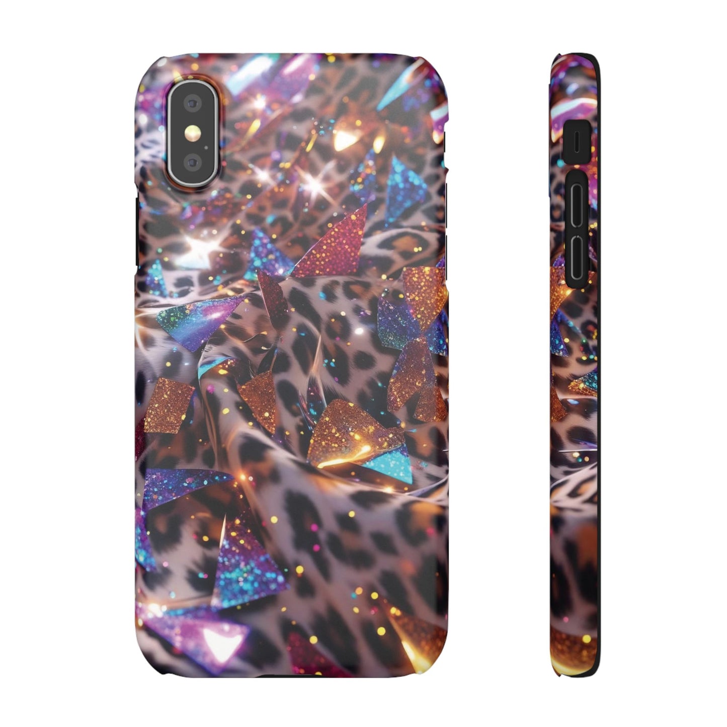 Snap Case Leopard Muster iPhone Handyhülle