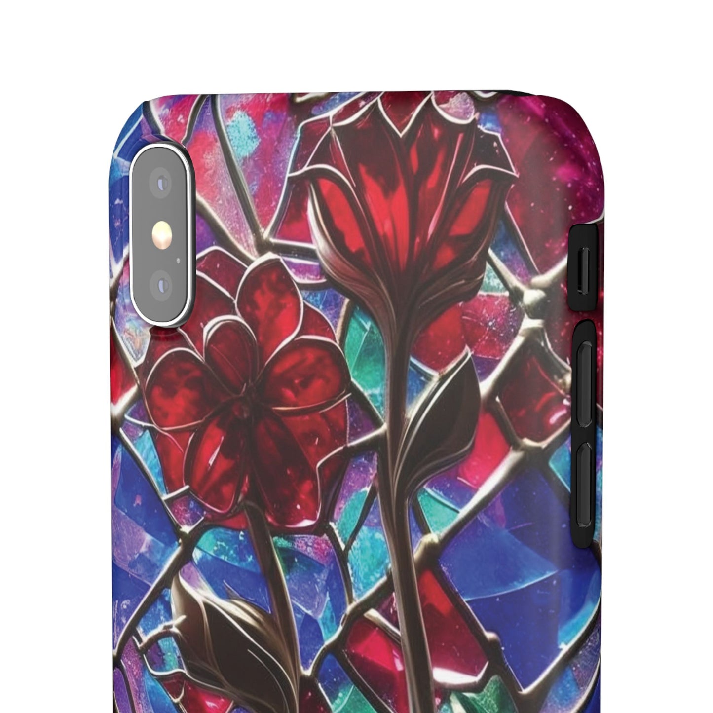 iPhone Snap Case – Glasmosaik 3D Optik Design