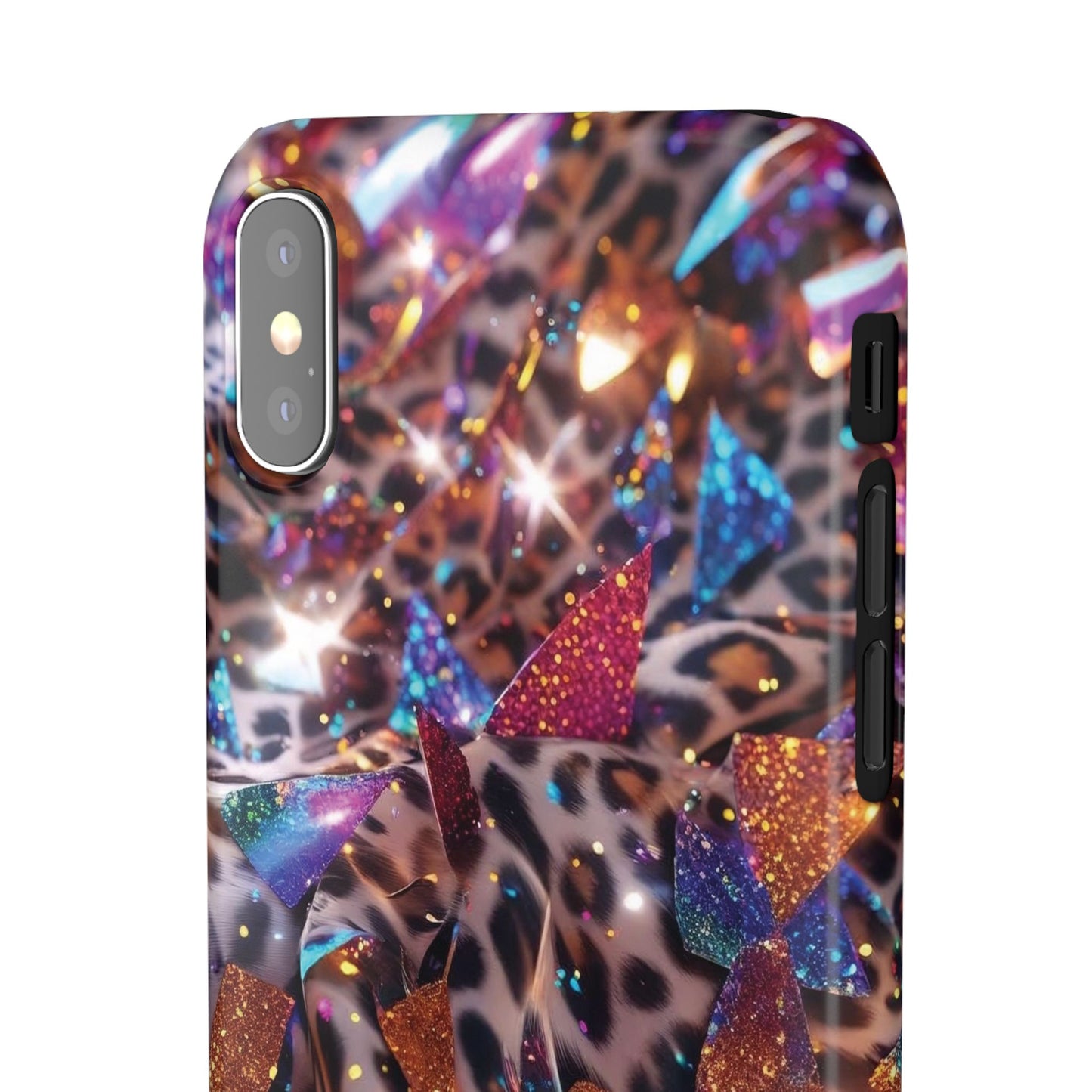 Snap Case Leopard Muster iPhone Handyhülle
