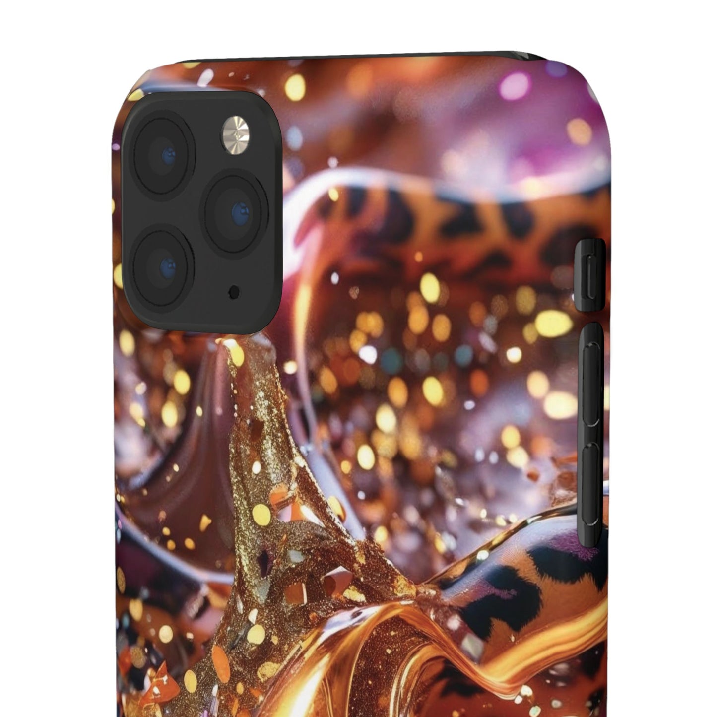 Snap Case Leopard Muster iPhone Handyhülle