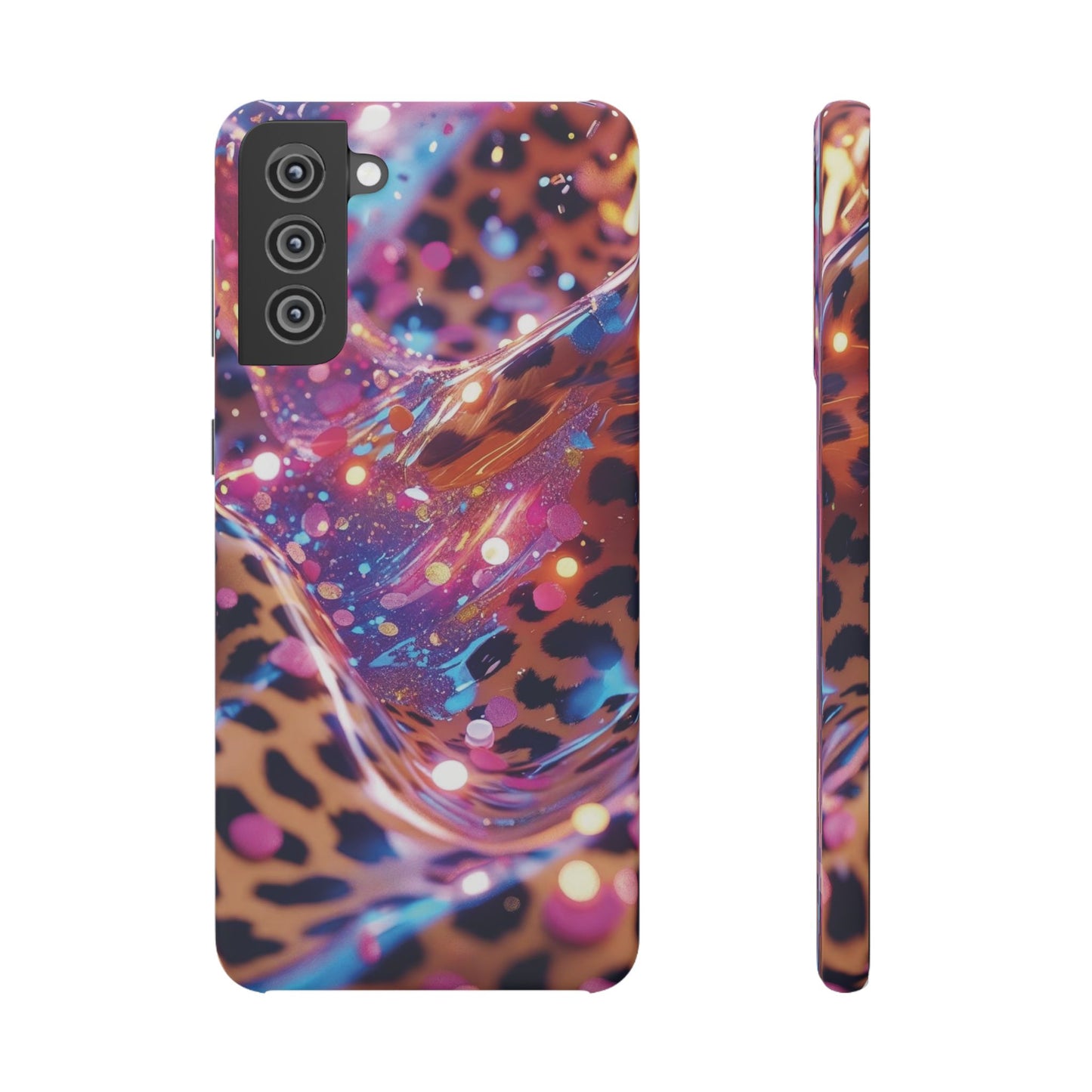 Snap Case Leopard Muster Samsung Handyhülle