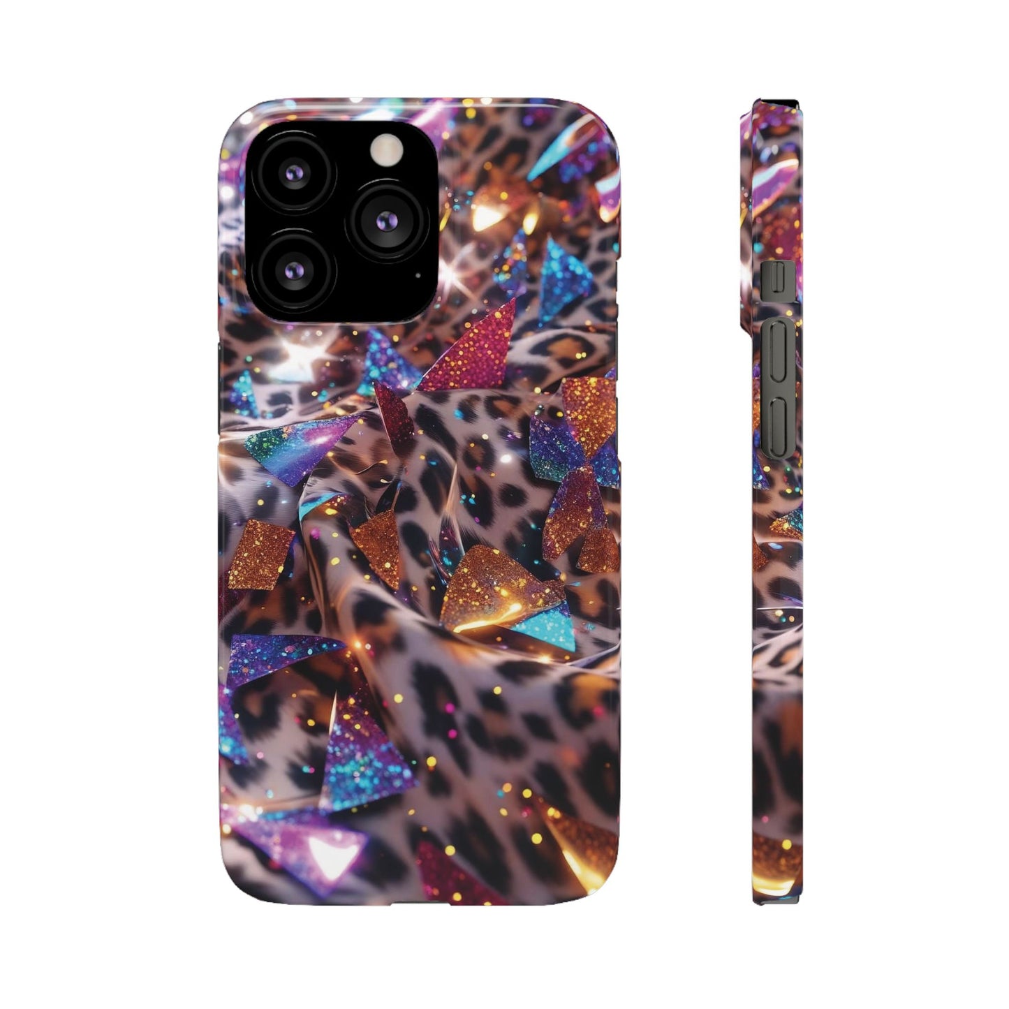 Snap Case Leopard Muster iPhone Handyhülle