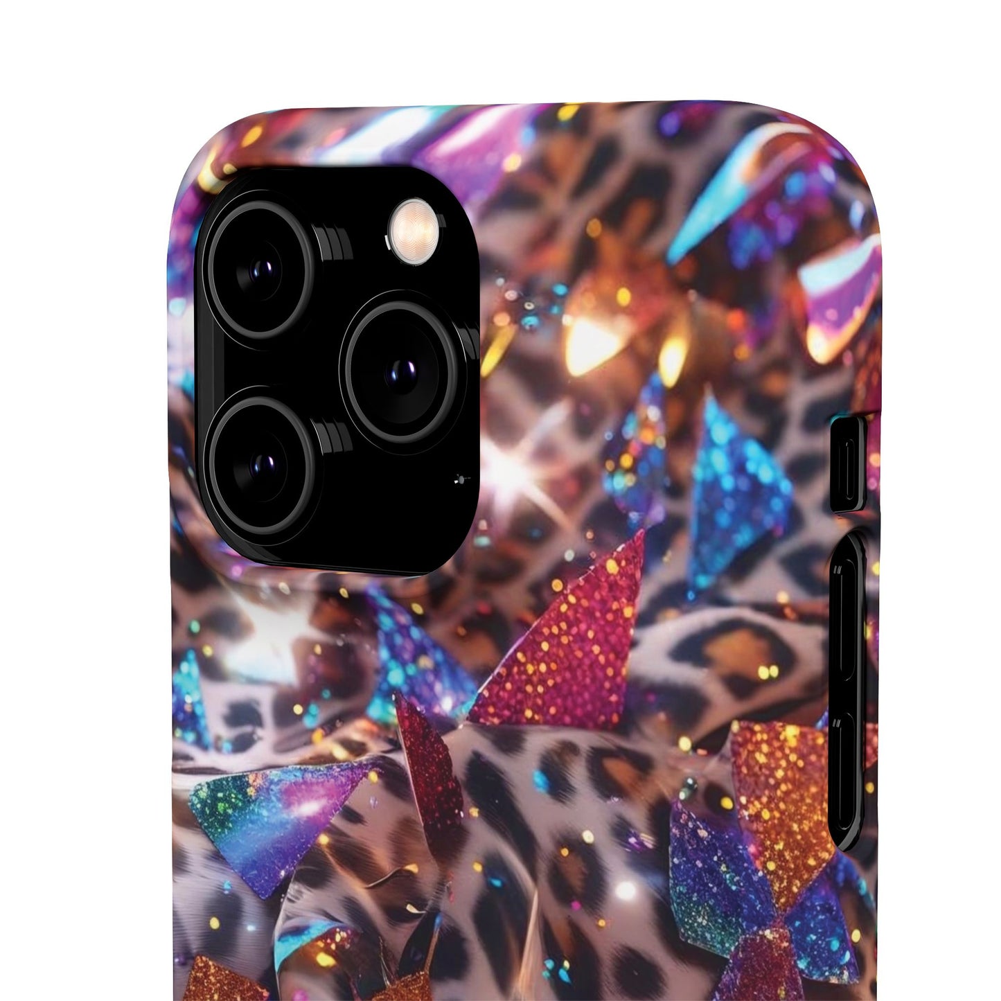 Snap Case Leopard Muster iPhone Handyhülle