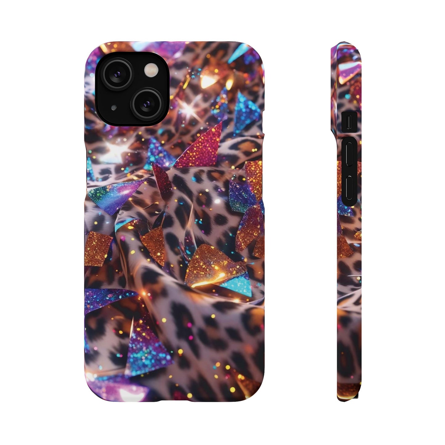 Snap Case Leopard Muster iPhone Handyhülle