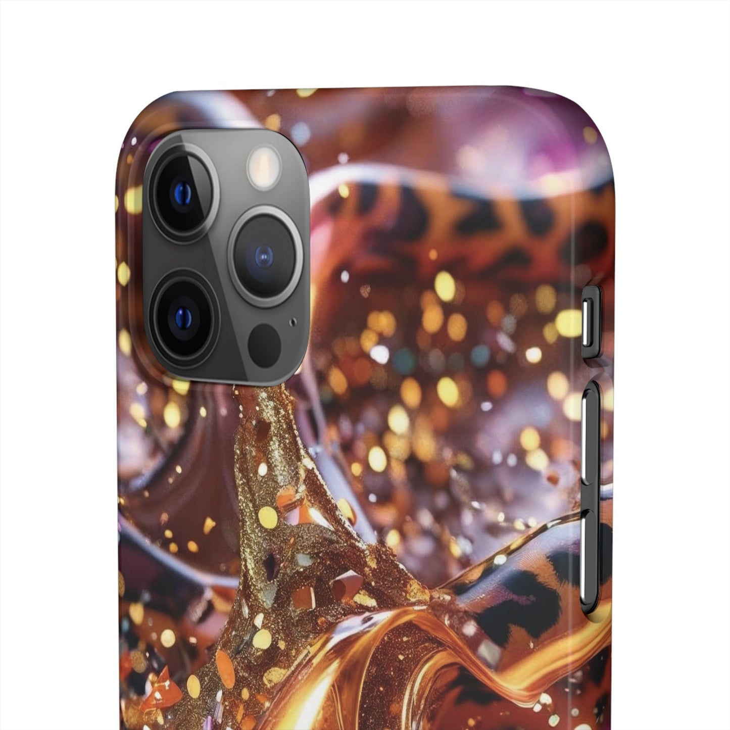 Snap Case Leopard Muster iPhone Handyhülle