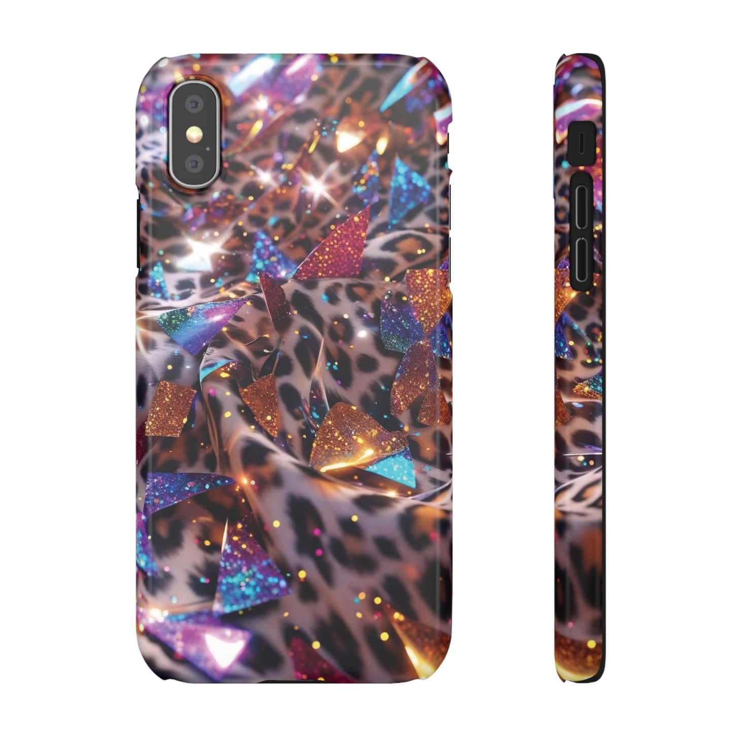Snap Case Leopard Muster iPhone Handyhülle