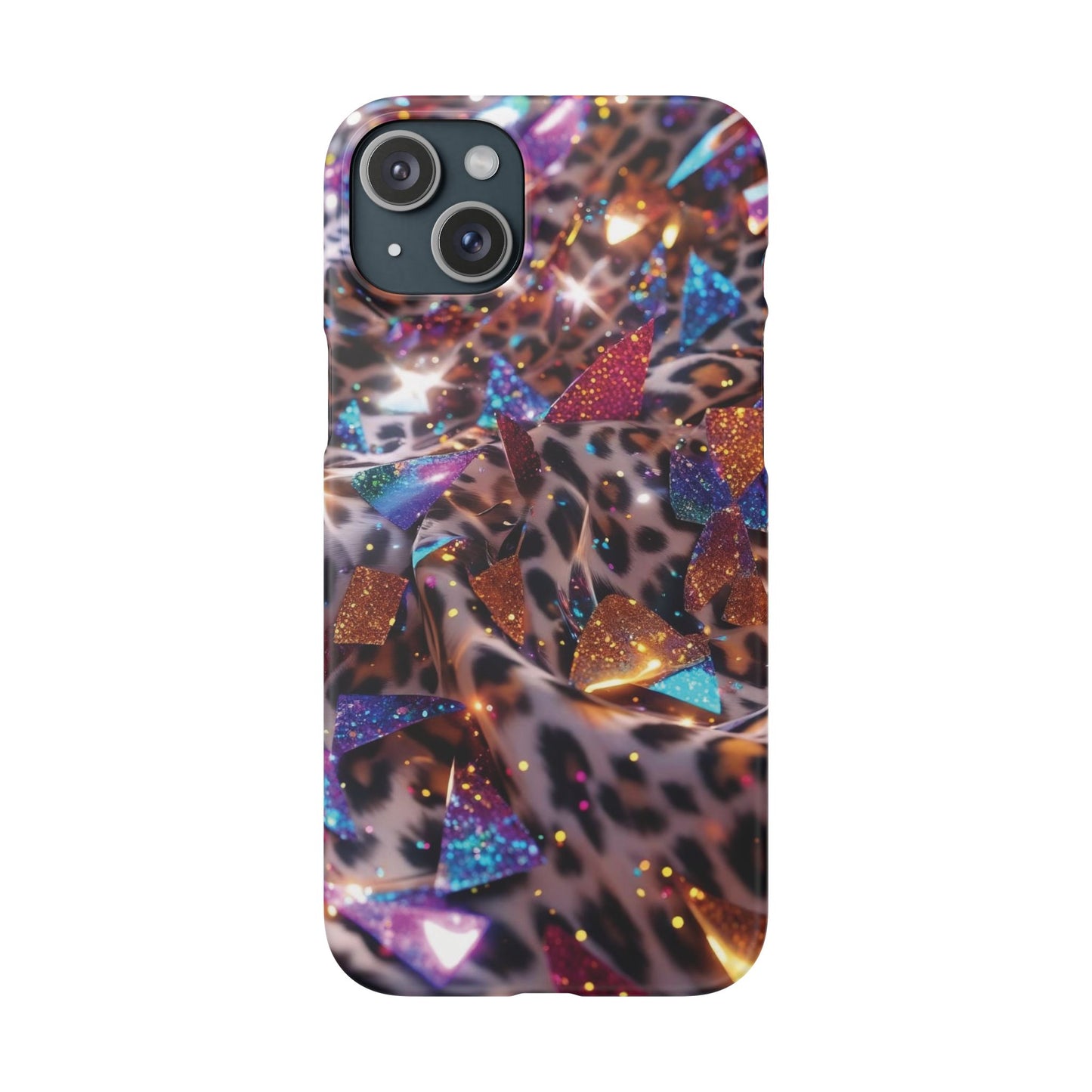 Snap Case Leopard Muster iPhone Handyhülle