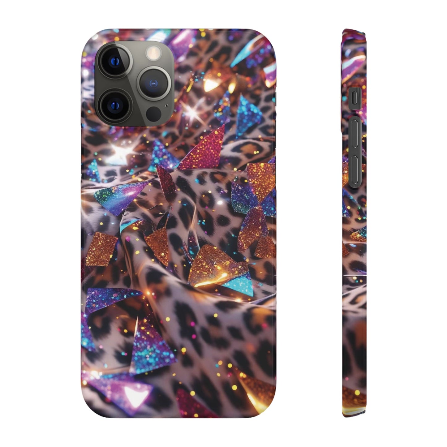 Snap Case Leopard Muster iPhone Handyhülle